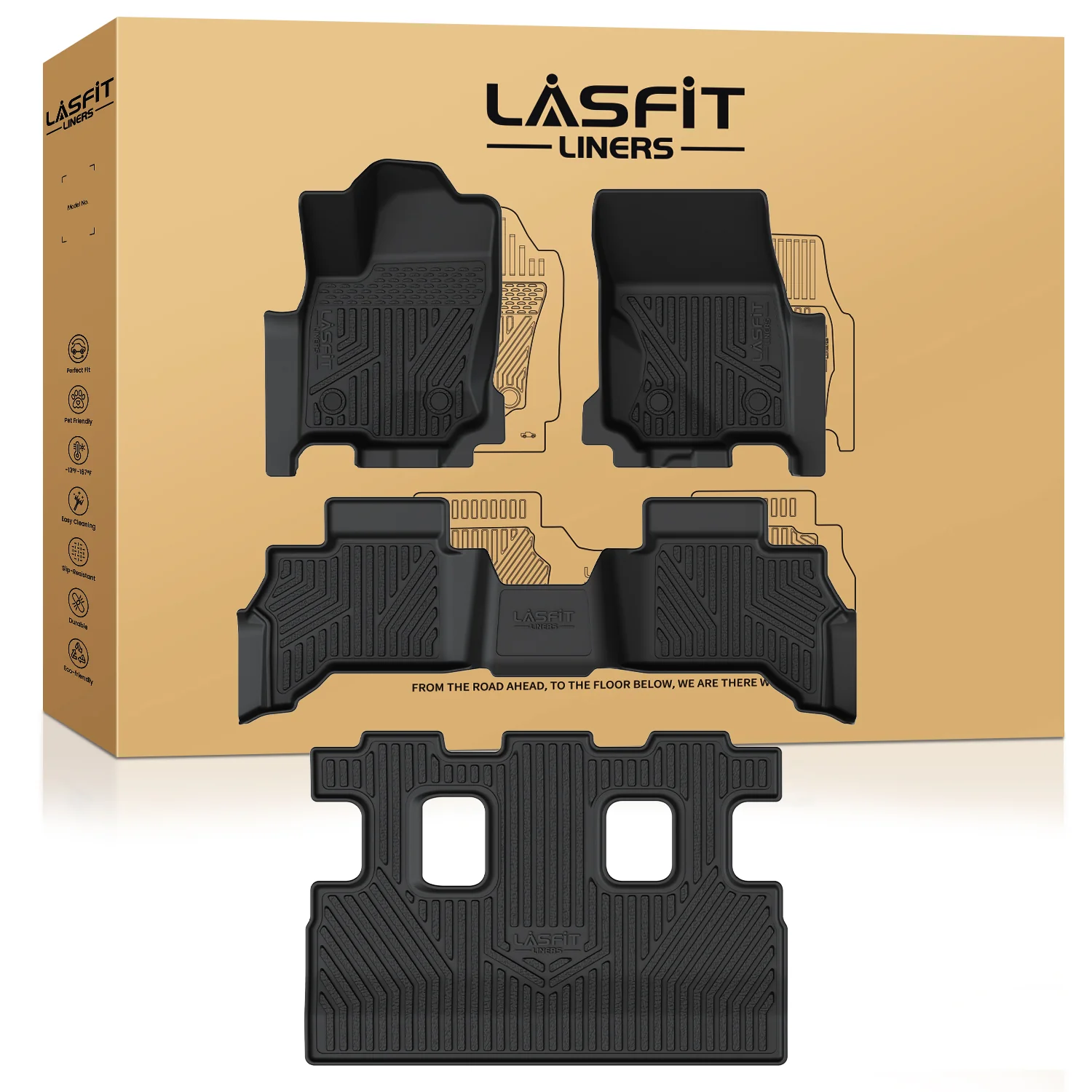 Fit for 2025-2026 Toyota 4Runner Floor Mats or Seatback Mat or Cargo Mat - Image 89