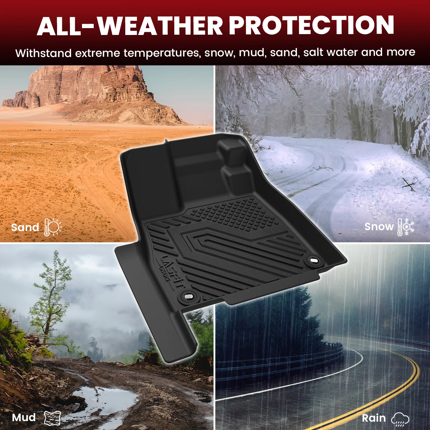 Fit for 2026 Honda Passport Floor Mats or Cargo Mat or Seatback Mat - Image 14
