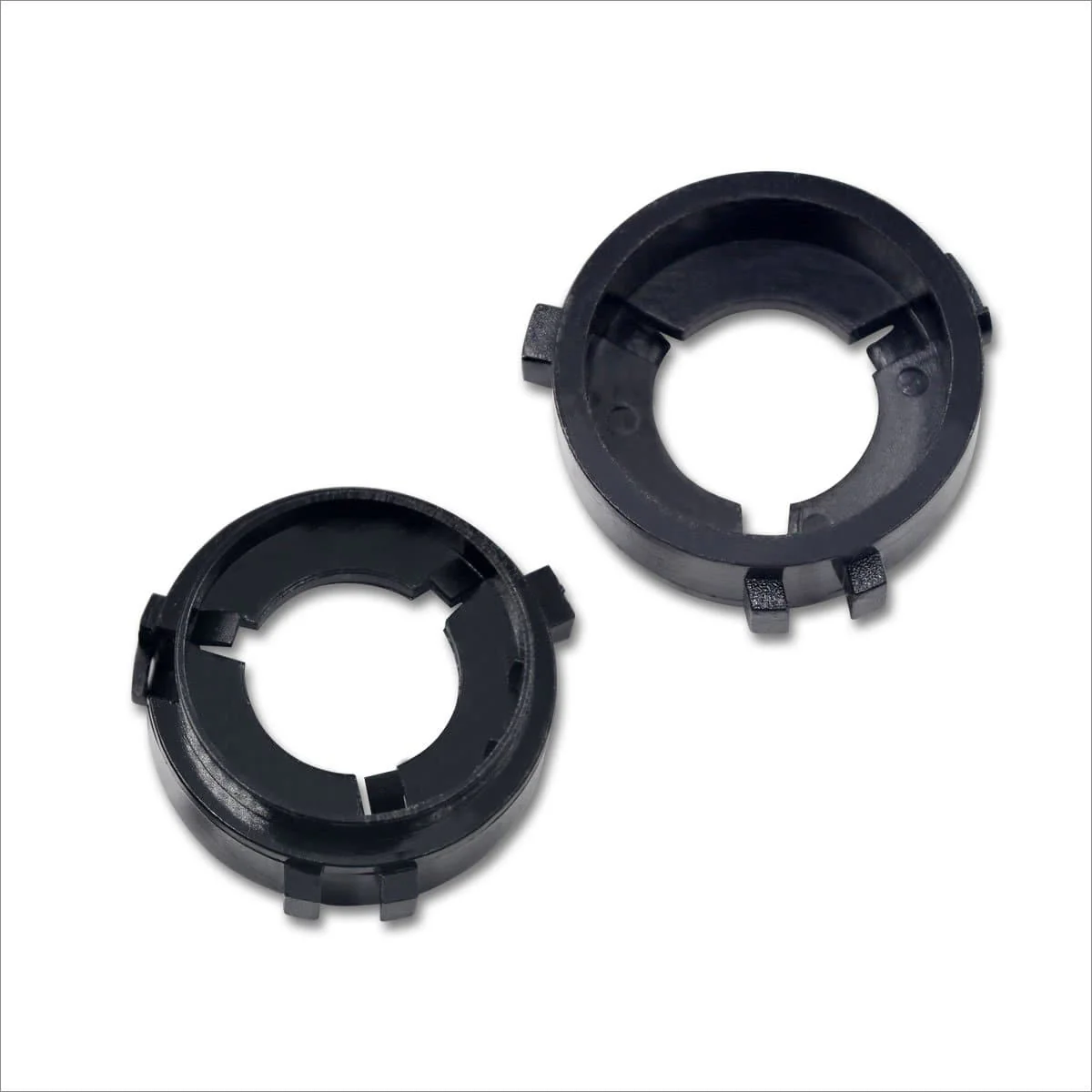 TK109 2x H7 LED Bulb Holder Adapter Retainer Fit for Volkswagen Golf - Image 2