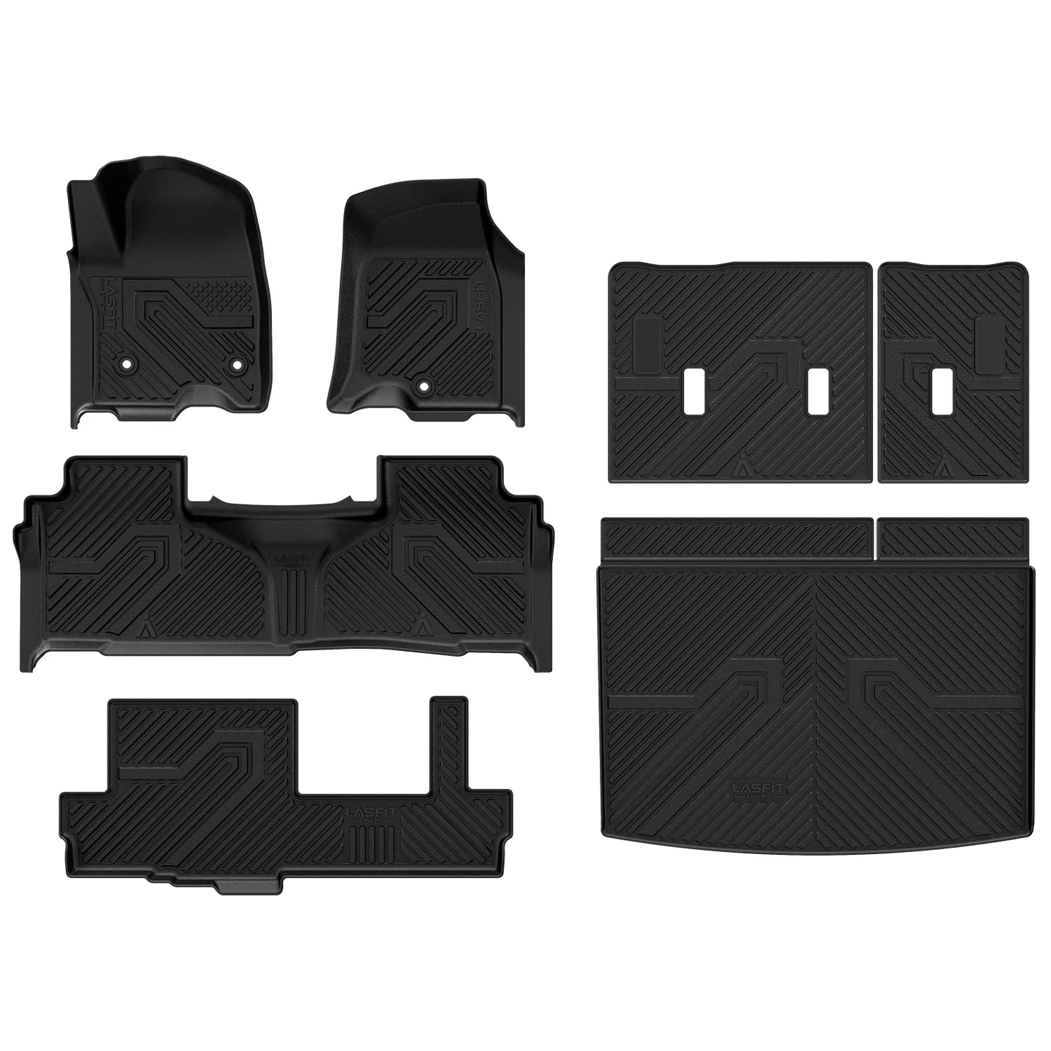 Fit for 2021–2026 Cadillac Escalade ESV Floor & Cargo Mats Protection Set, Not Fit Executive Seats - Image 9