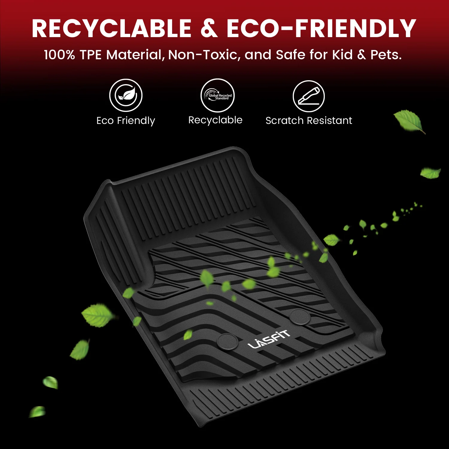 Fit for 2015-2022 Chevrolet Colorado Floor Mats, Fit Carpet Floor Only - Image 14