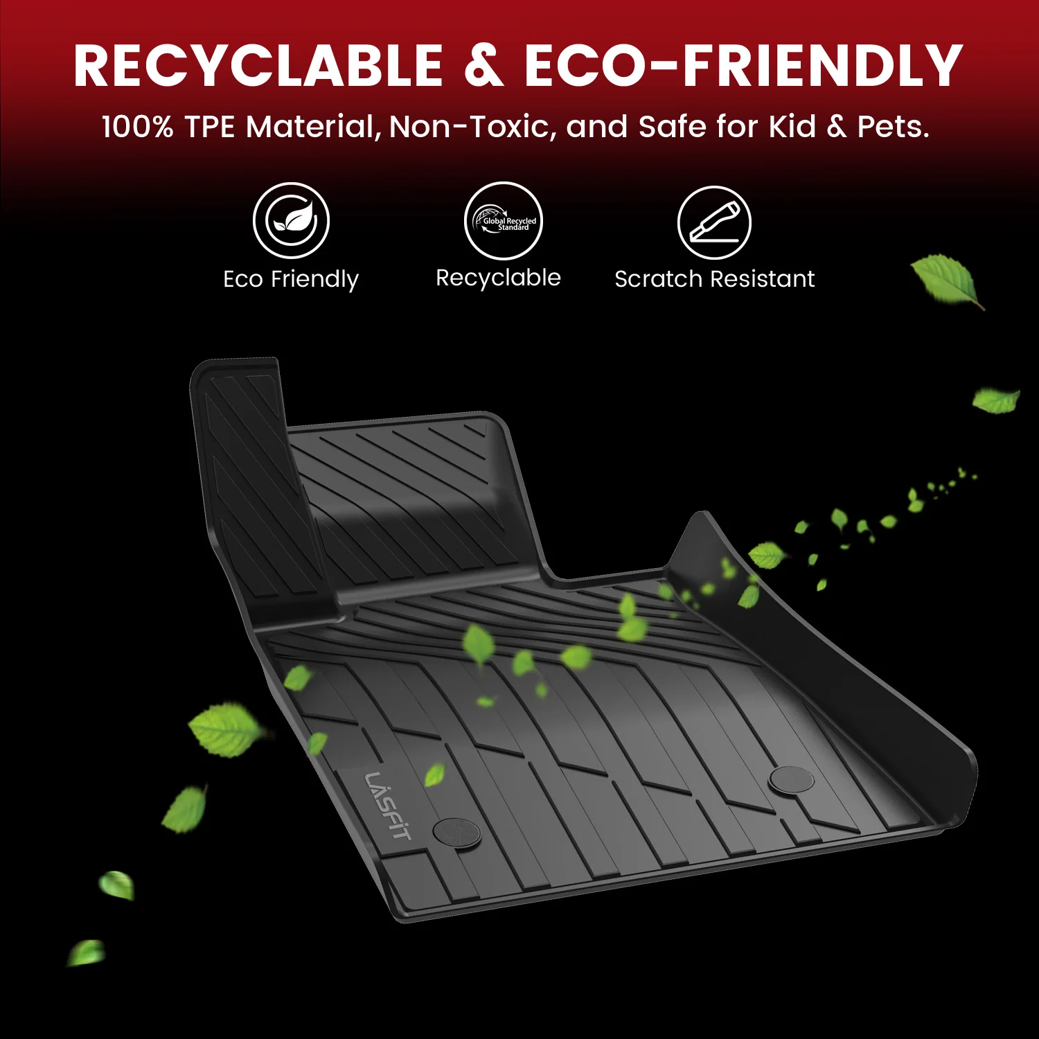 Fit for 2021–2026 Chevrolet Tahoe Floor & Cargo Mats Protection Sets, Not Fit 9 seats - Image 5