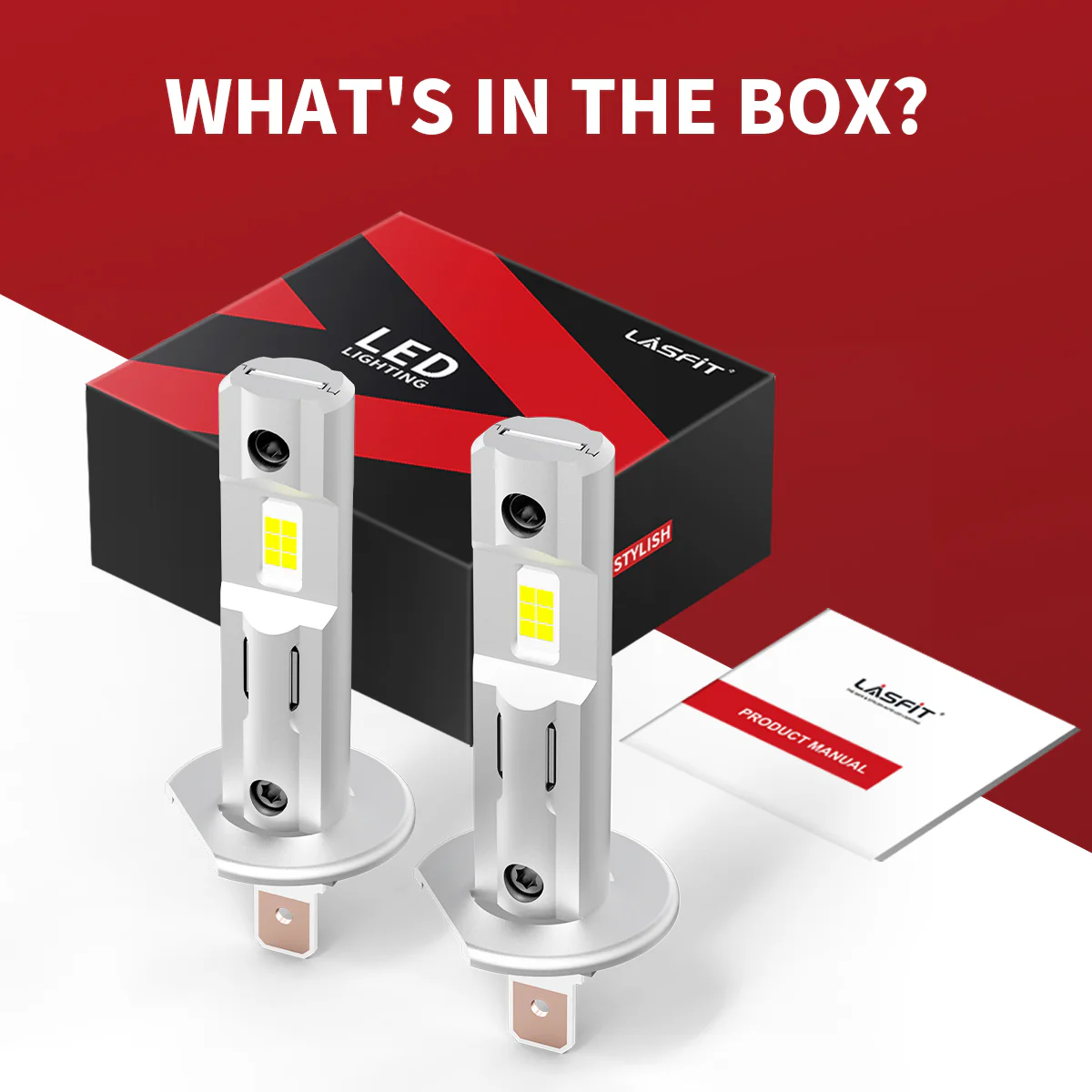 L1 Plus H1 LED Bulbs 40W 4000LM 6000K | 2 Bulbs - Image 13