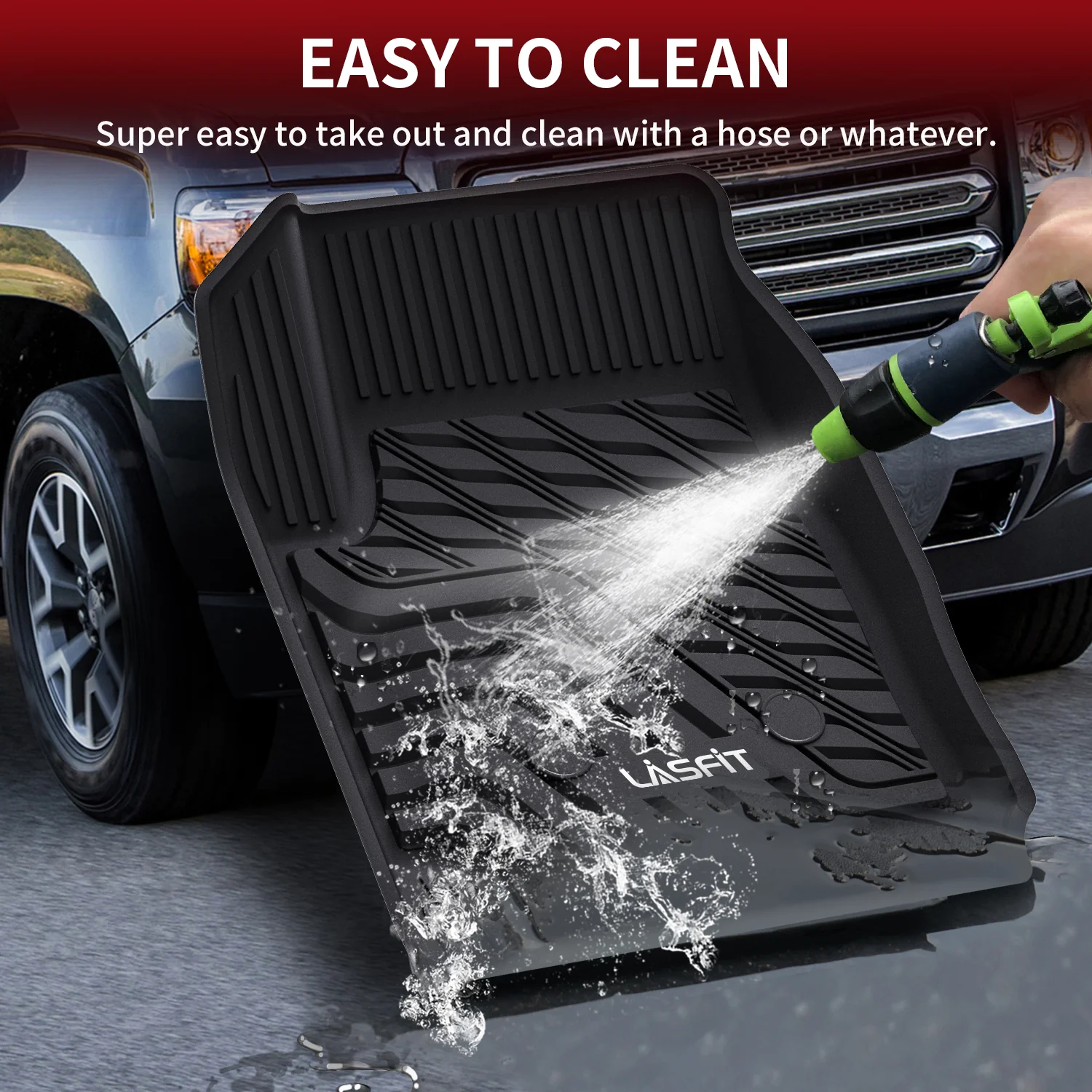 Fit for 2015-2022 Chevrolet Colorado Floor Mats, Fit Carpet Floor Only - Image 9