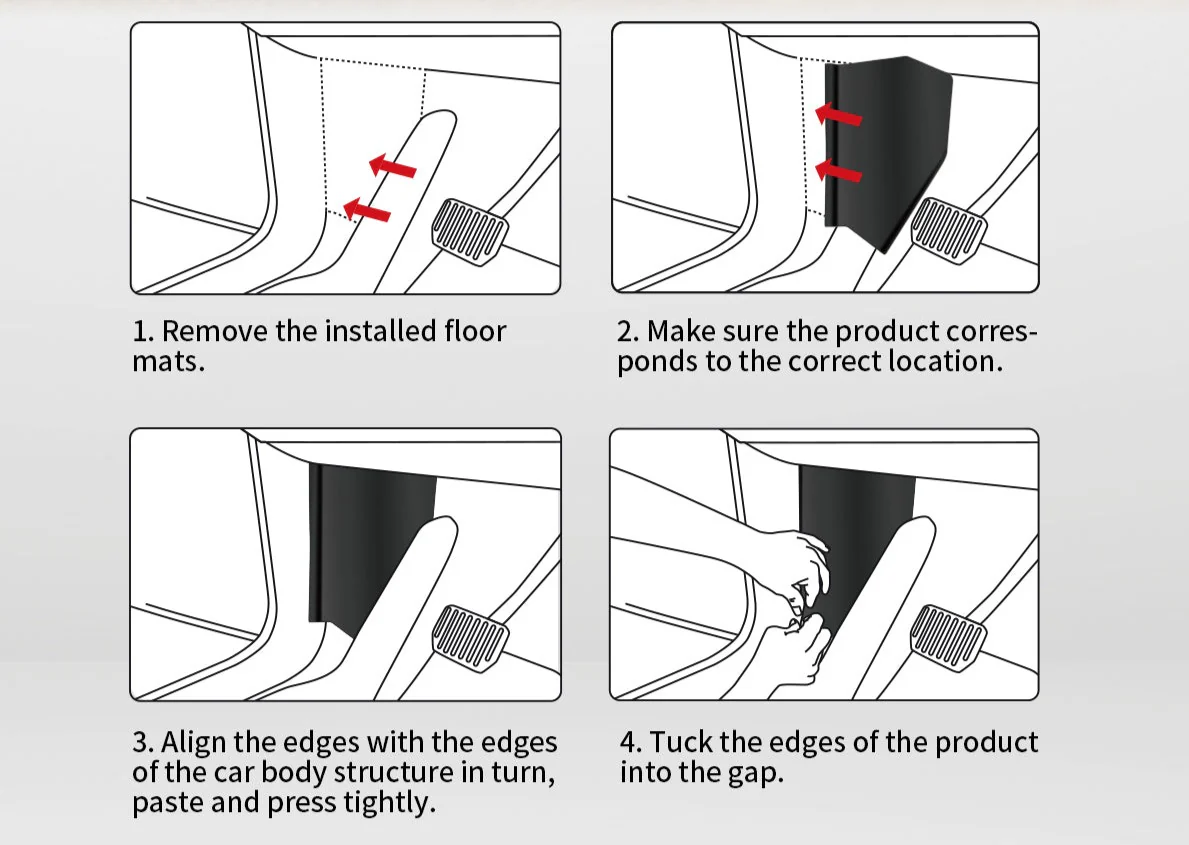Fit For 2020-2023 Tesla Model Y Door Sill Protector Matte TPE & ABS Front and Rear Door Entry Guard Decoration Scuff Plate Accessories, Don't fit 7 Seats - Image 17