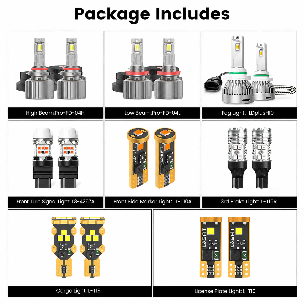 Custom Engineered for 2021-2023 Ford F-150 XL STX XLT LED Bulbs Upgrade | Tested and Verified - Image 7
