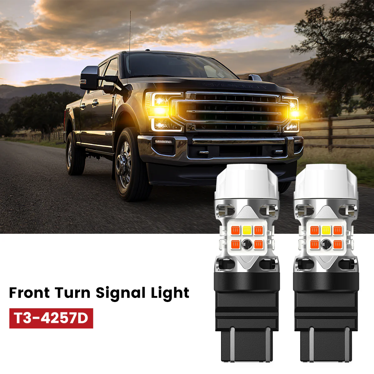 Fit for 2020-2022 Ford F-250 F-350 Super Duty The Brightest LED Bulbs Upgrade | Tested and Verified - Image 37