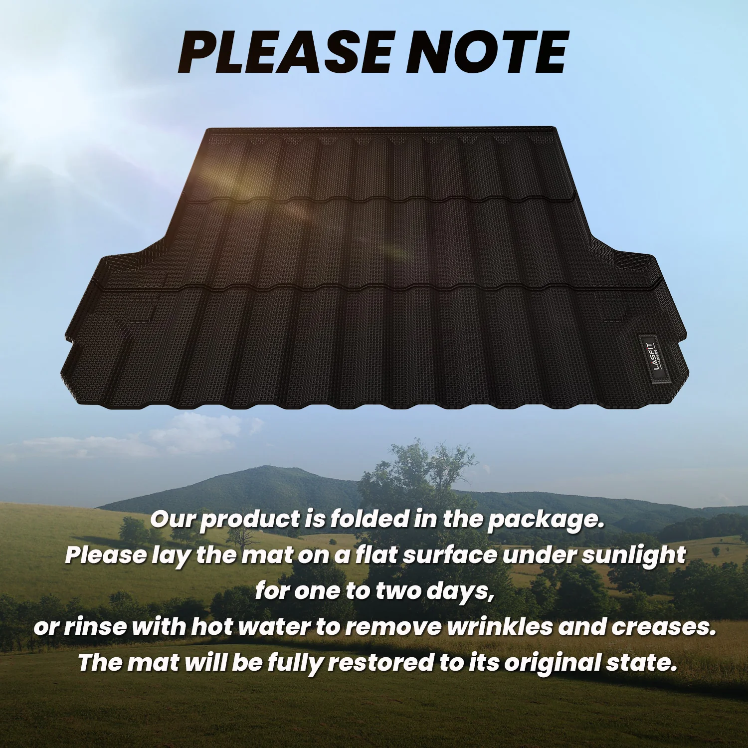 Fit for 2023-2026 GMC Canyon Heavy Duty 61.7"(5FT) Bed Mat or Tailgate Mat - Image 9