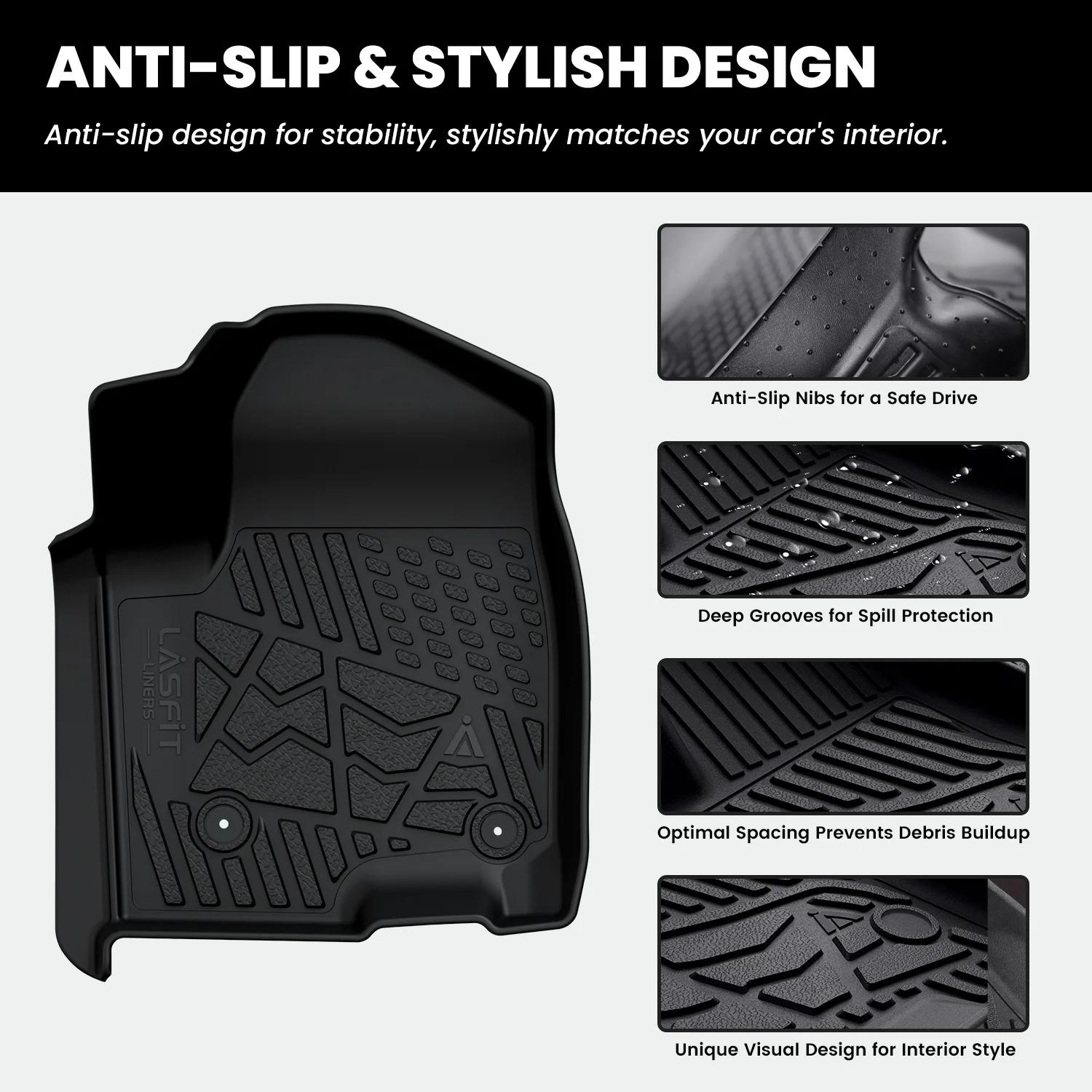 Fit for 2020-2026 Chevrolet Silverado 2500HD 3500HD Floor Mats, Fit Carpet Floor Only - Image 61