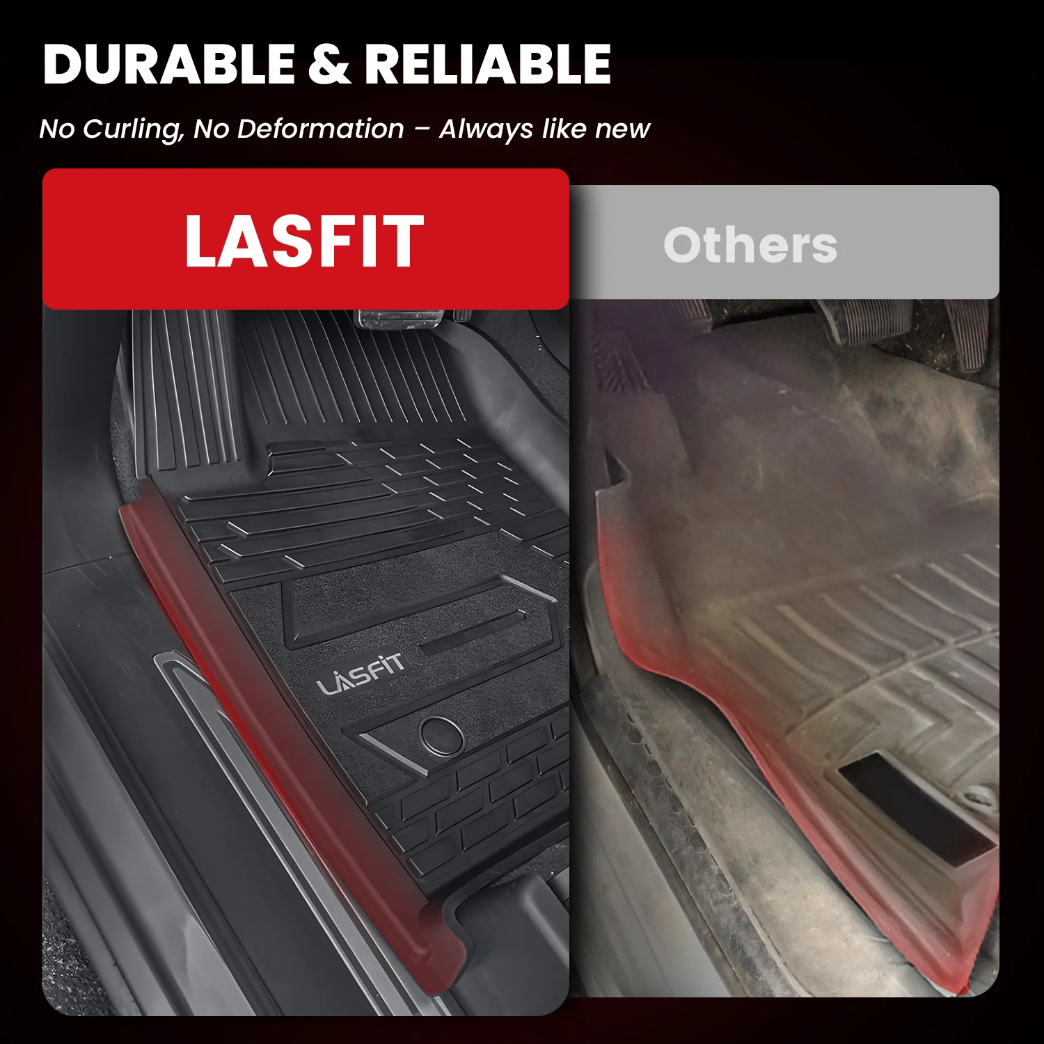 Fit for 2020-2026 Chevrolet Silverado 2500HD 3500HD Floor Mats, Fit Carpet Floor Only - Image 7