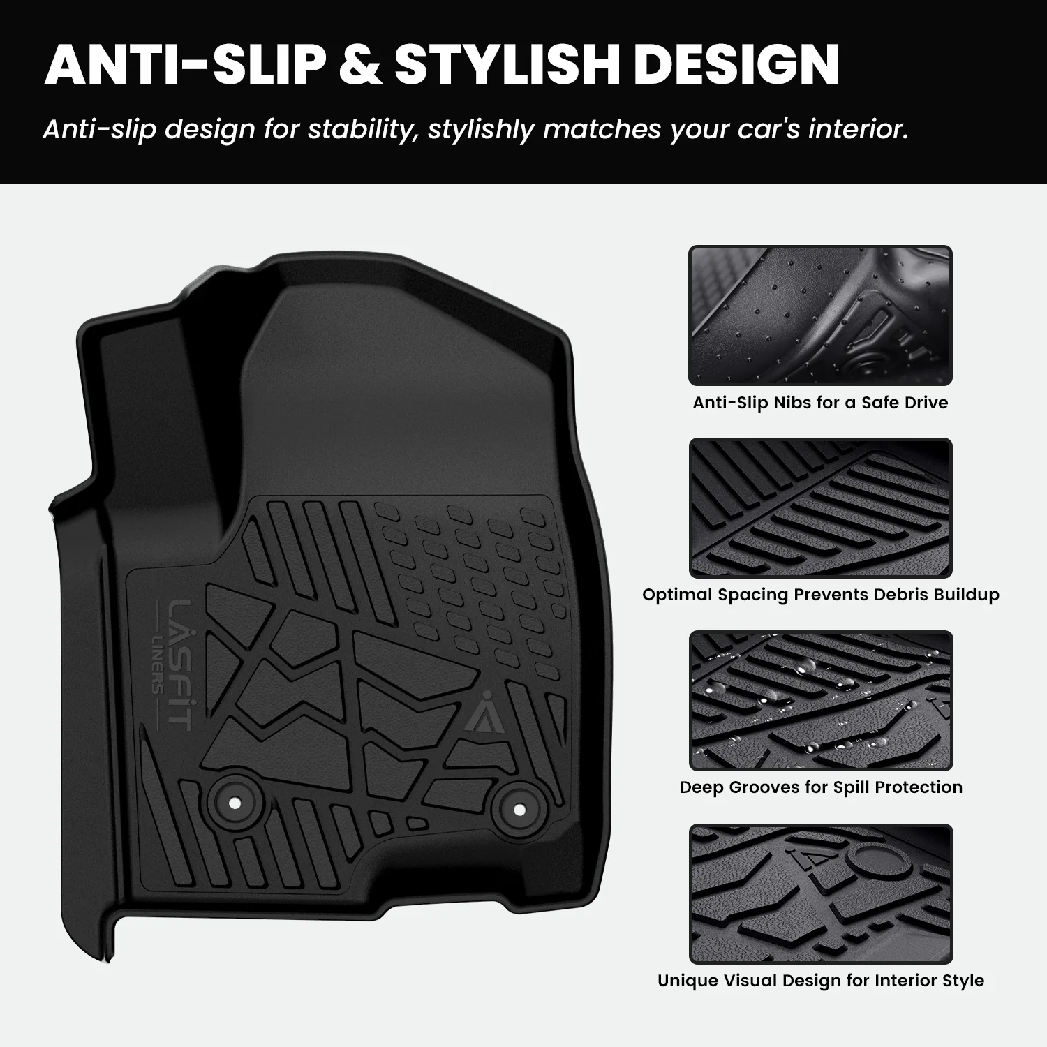 Fit for 2020-2026 Chevrolet Silverado 2500HD 3500HD Floor Mats, Fit Carpet Floor Only - Image 70