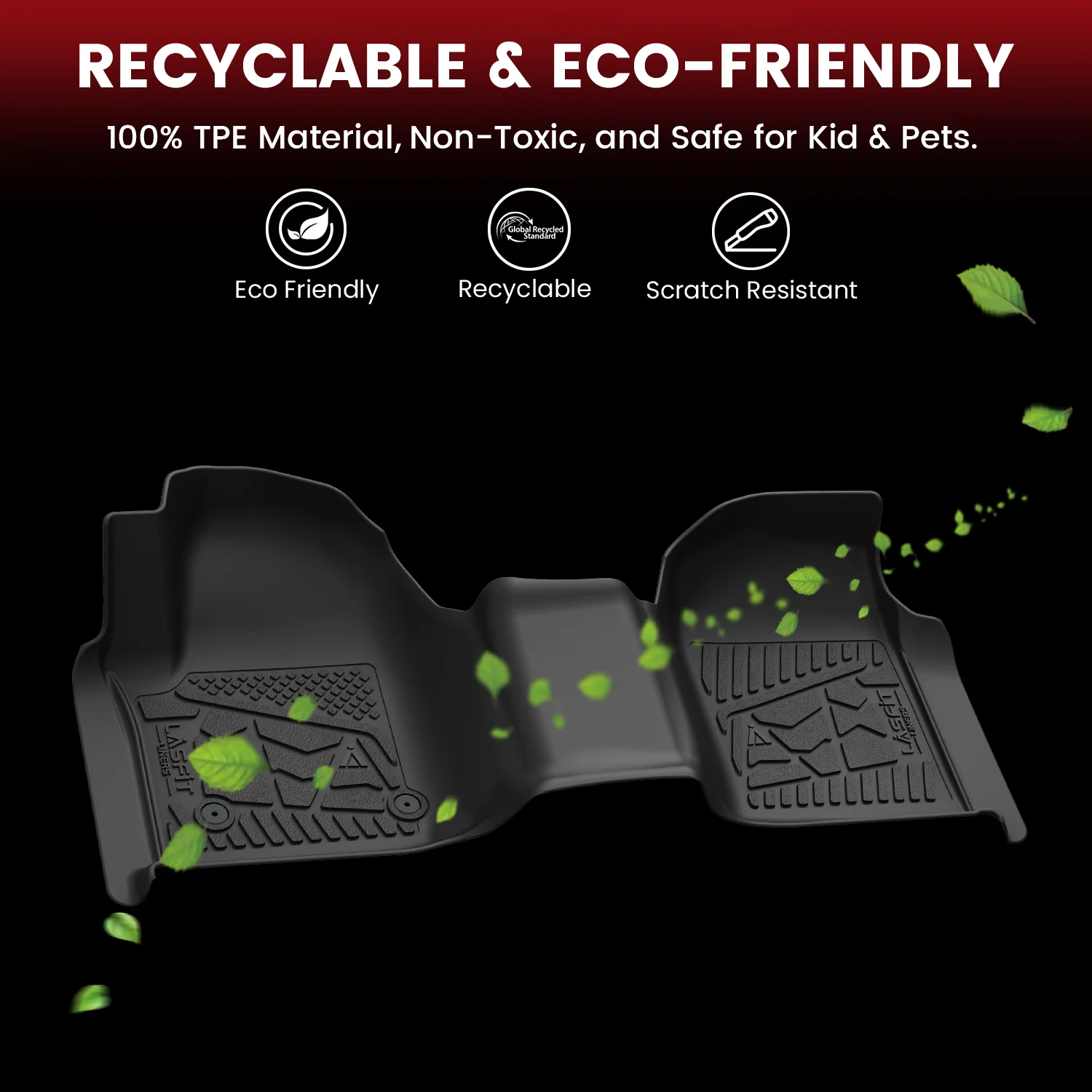 Fit for 2020-2026 Chevrolet Silverado 2500HD 3500HD Floor Mats, Fit Carpet Floor Only - Image 79
