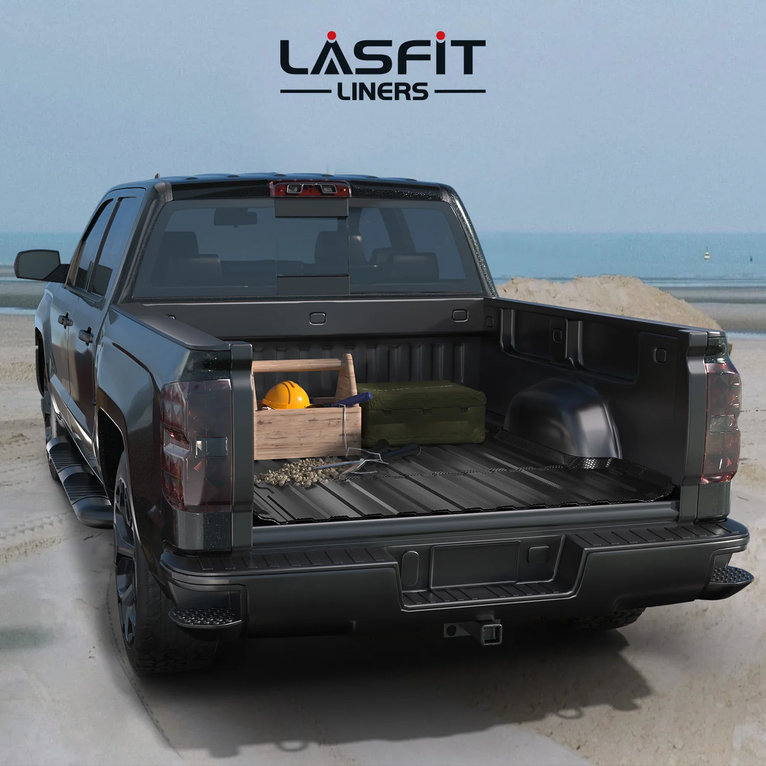 Fit for 2007-2019 Chevrolet Silverado 2500HD 3500HD Heavy Duty 6.5FT(Standard Box) Bed Mat - Image 9
