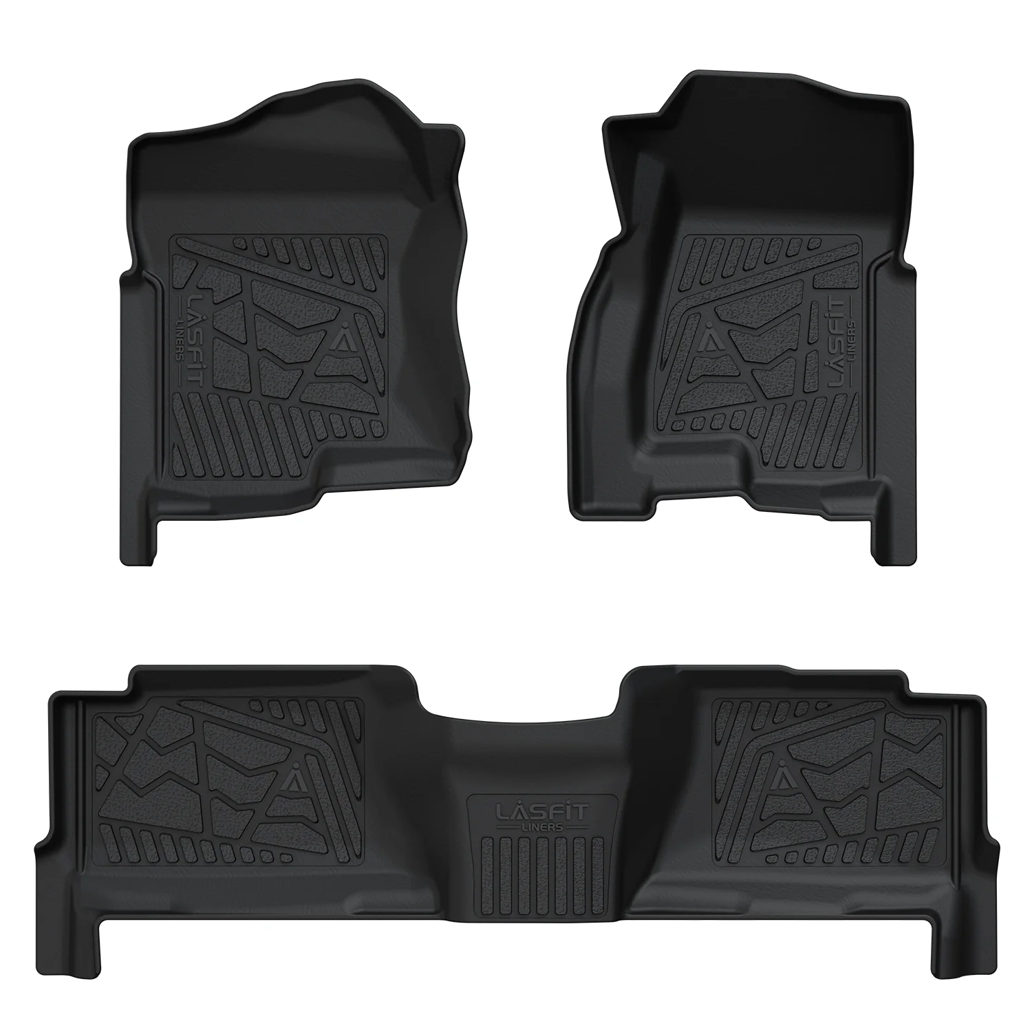 Fit for 2007-2013 GMC Sierra 1500 Crew Cab Floor Mats,  Fit Bucket Seat & Gas Only - Image 10