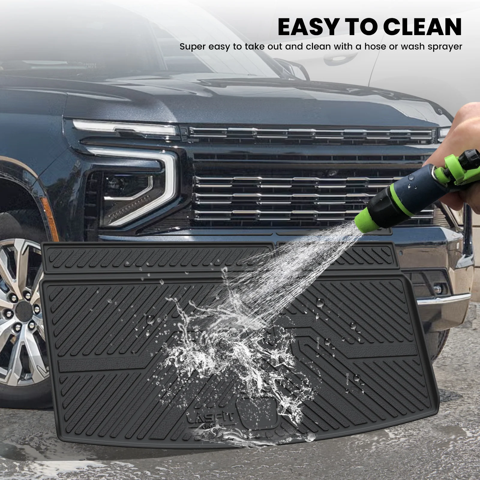 Fit for 2021-2026 Cadillac Escalade Floor Mats or Seatback & Cargo Mat, Not for ESV or 2025 Escalade IQ - Image 32