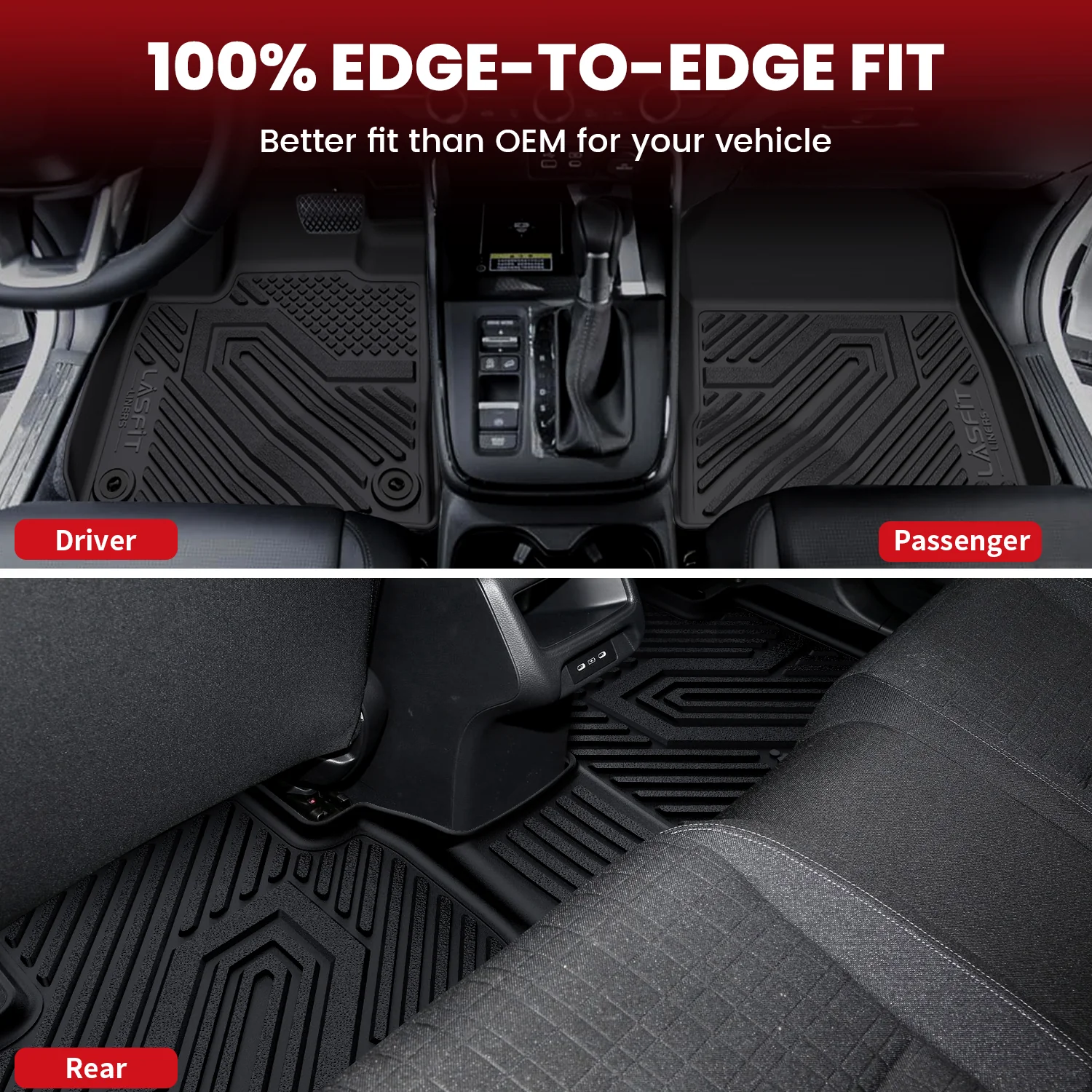Fit for 2023-2026 Honda HR-V (Include Hybrid) Floor Mats or Seatback & Cargo Mats - Image 11