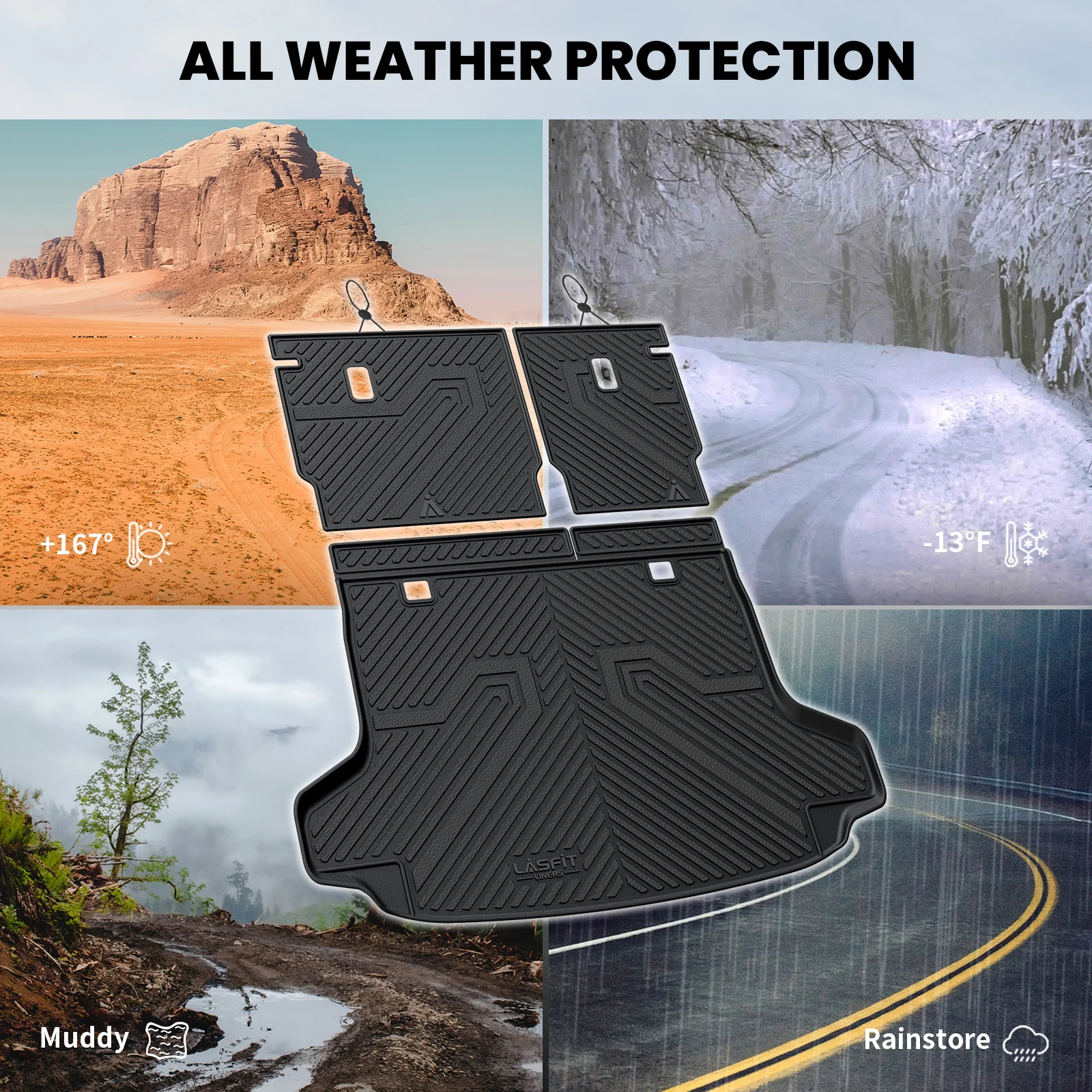 Fit for 2023-2026 Honda HR-V (Include Hybrid) Floor Mats or Seatback & Cargo Mats - Image 25