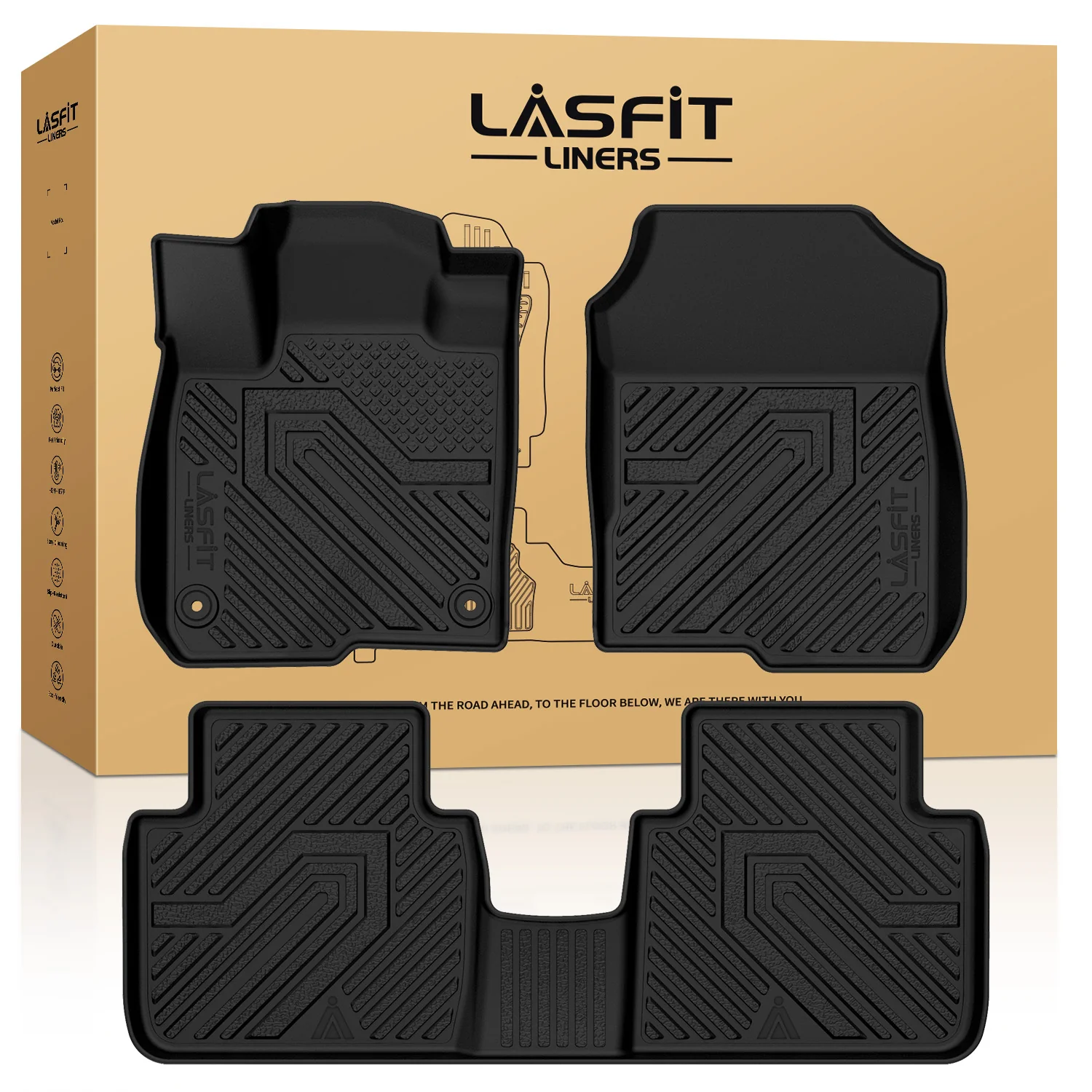 Fit for 2023-2026 Honda HR-V (Include Hybrid) Floor Mats or Seatback & Cargo Mats - Image 9