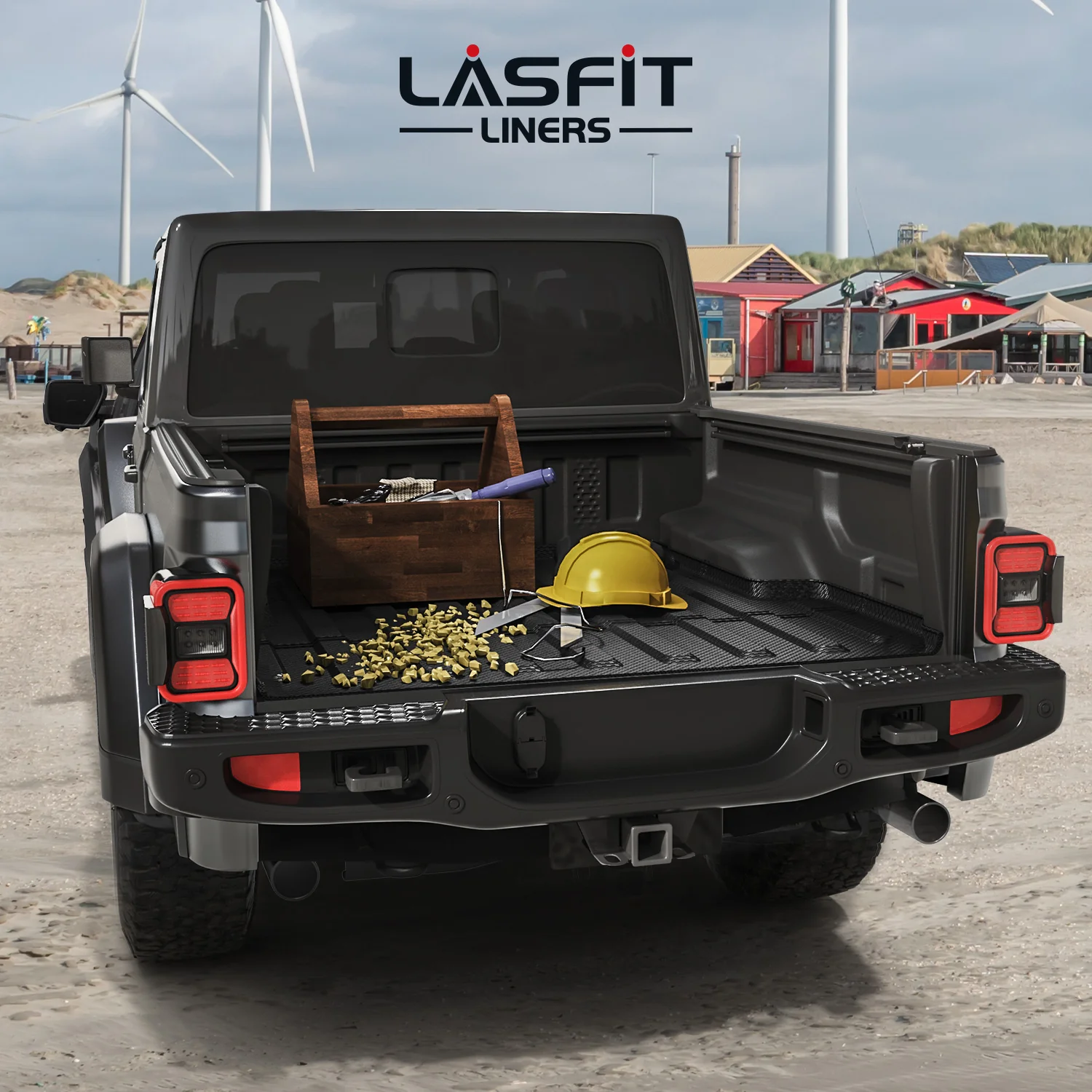 Fit for 2020-2026 Jeep Gladiator 5FT Truck Bed Mat or Tailgate Mat - Image 8