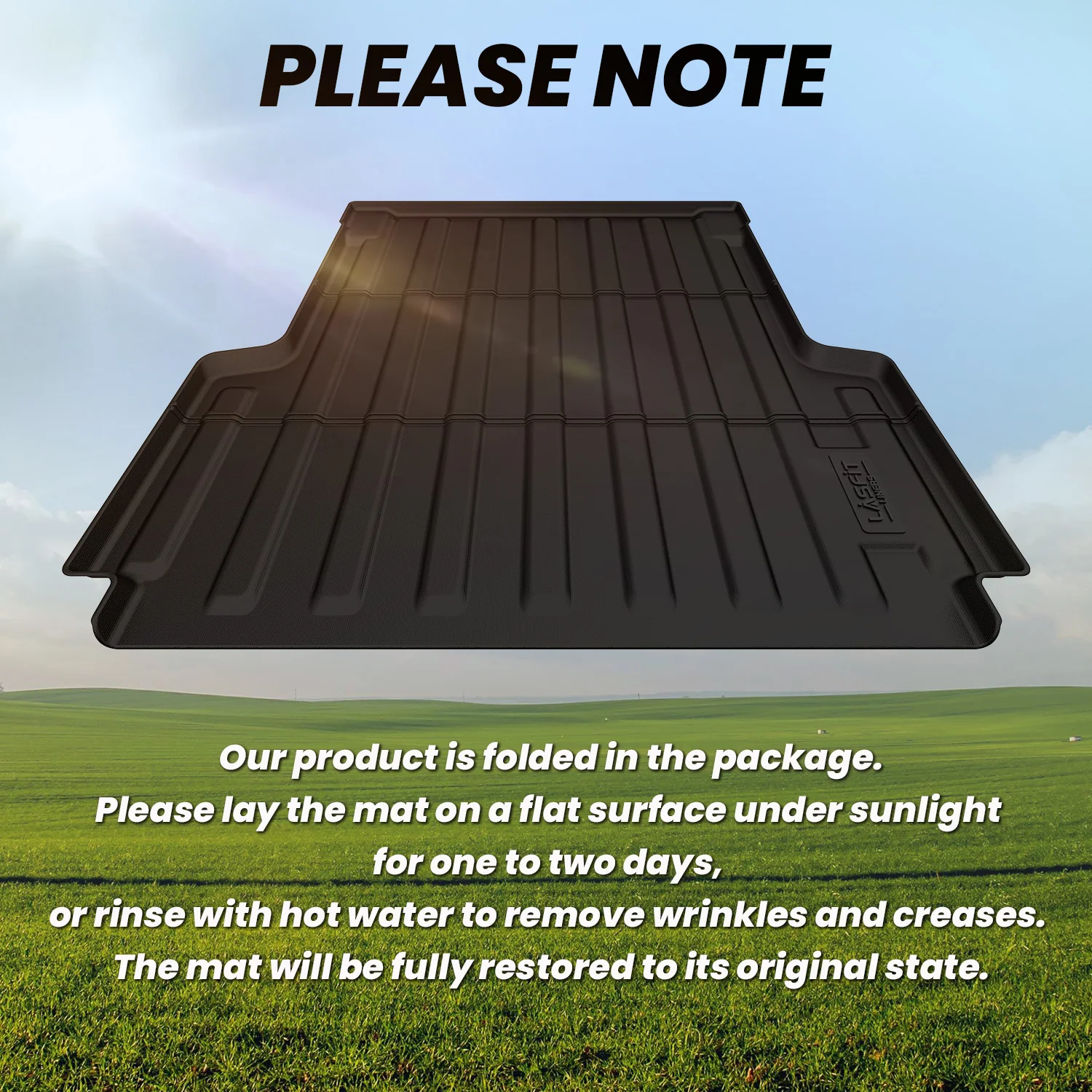 Fit for 2020-2026 Jeep Gladiator 5FT Truck Bed Mat or Tailgate Mat - Image 9