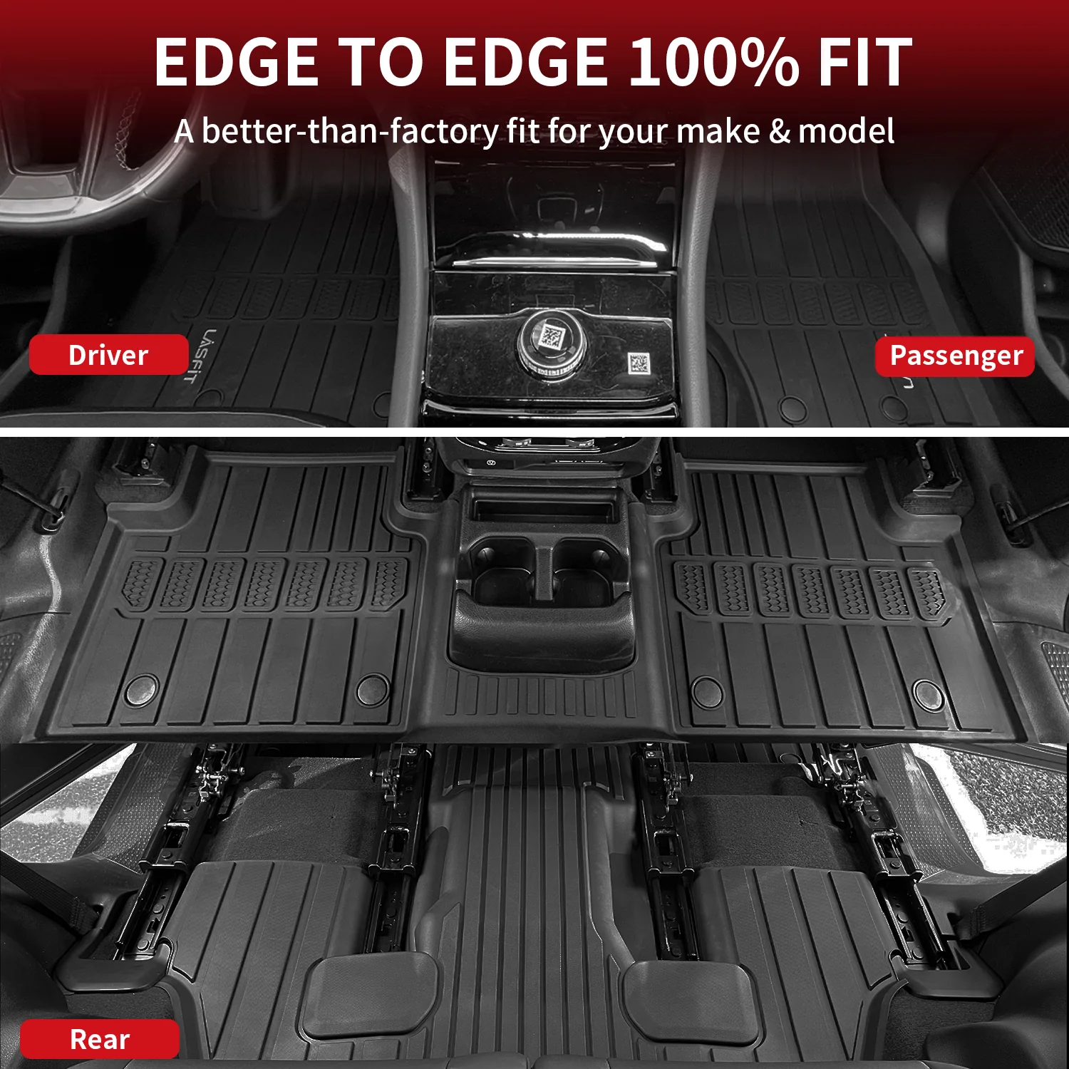 Fit for 2021-2026 Jeep Grand Cherokee L Floor Mats or Cargo Mat - Image 53