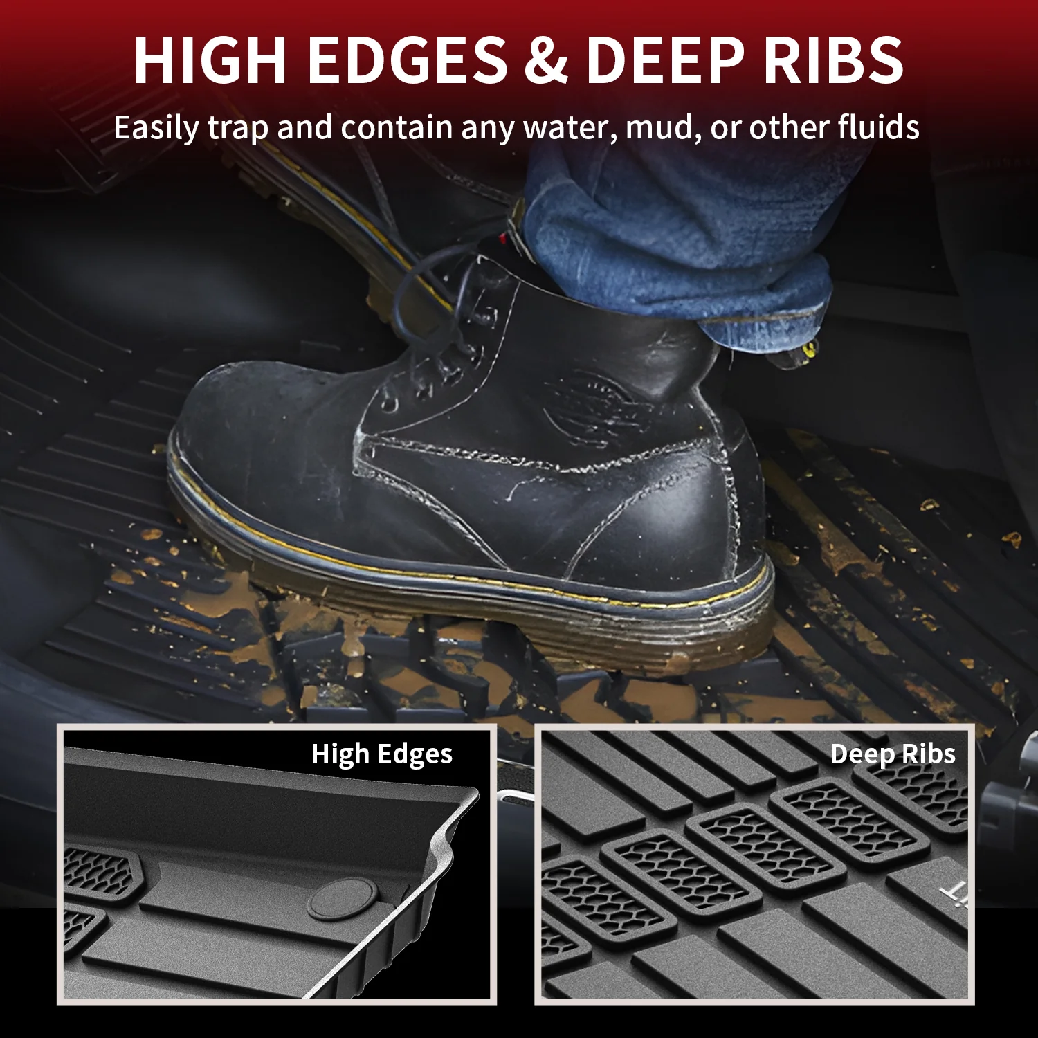 Fit for 2021-2026 Jeep Grand Cherokee L Floor Mats or Cargo Mat - Image 7