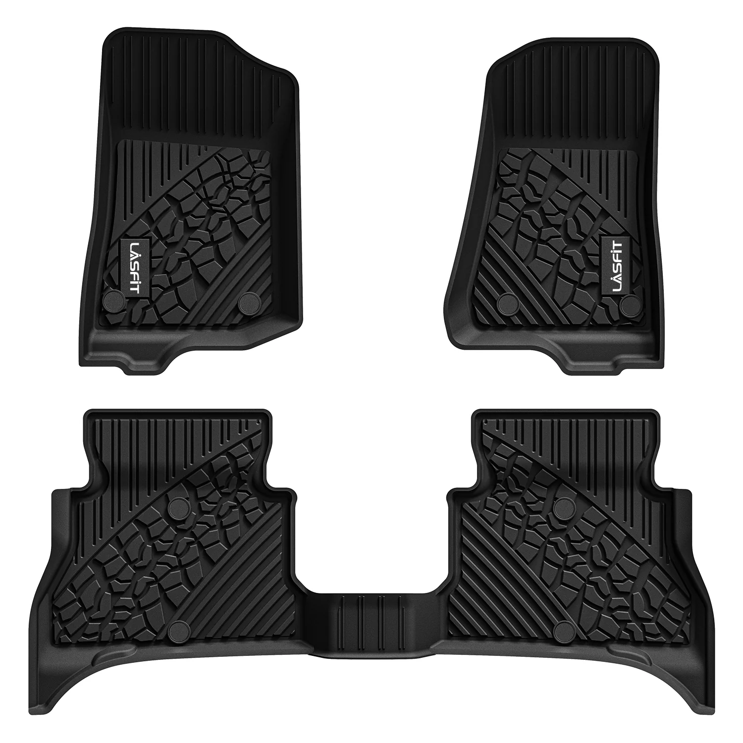 Fit for 2021-2025 Jeep Wrangler 4xe Floor Mats or Cargo Mat, Don't Fit Wrangler JL - Image 11