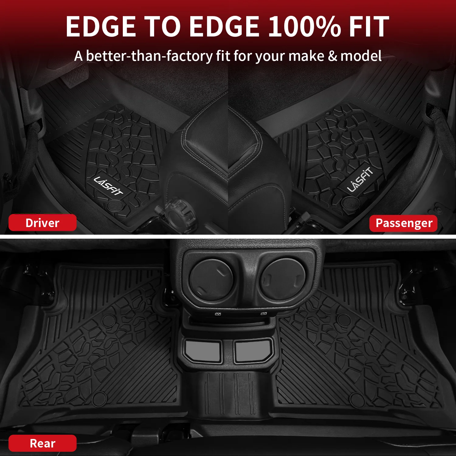 Fit for 2021-2025 Jeep Wrangler 4xe Floor Mats or Cargo Mat, Don't Fit Wrangler JL - Image 7