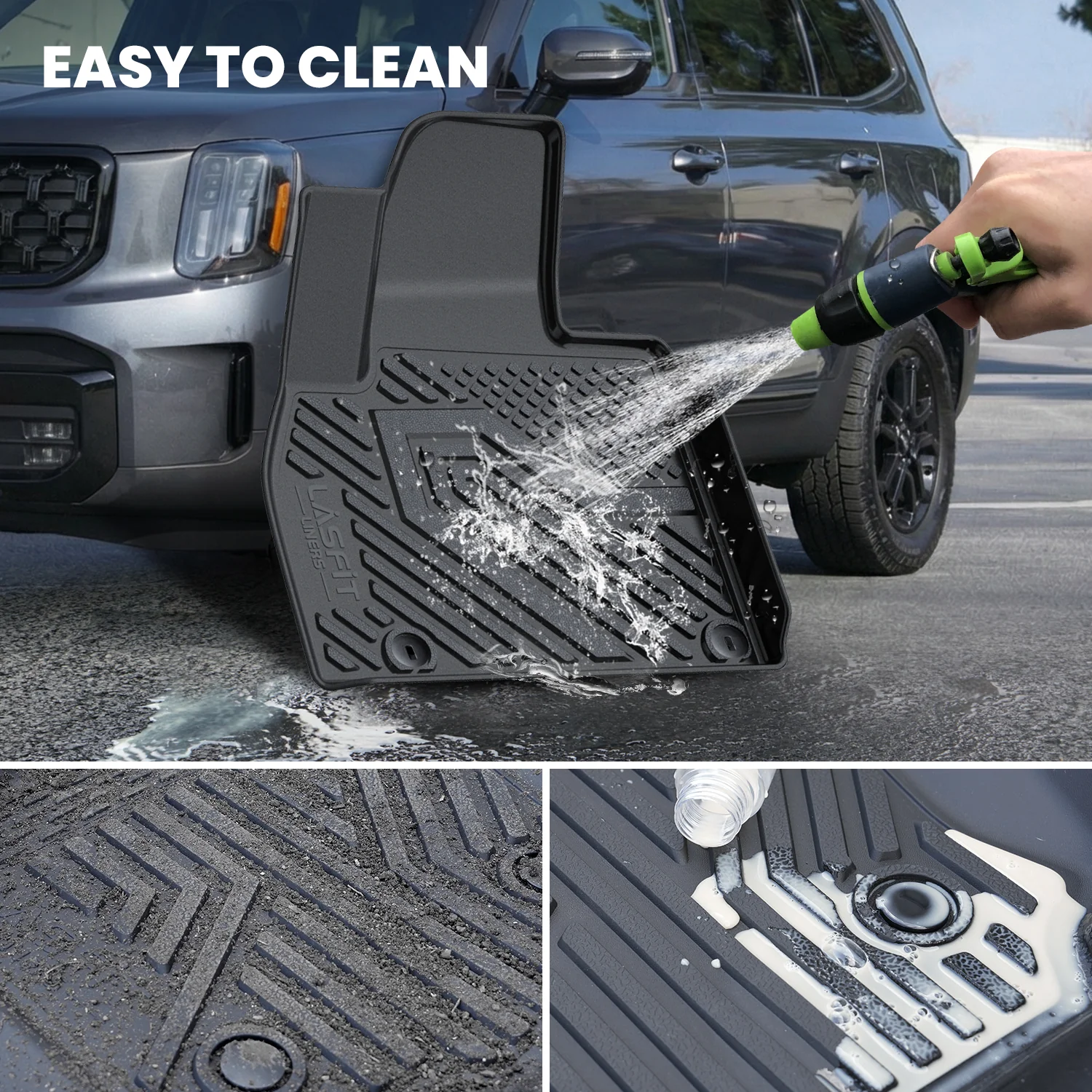 Fit for 2020-2025 Kia Telluride Floor Mats or Seatback & Cargo Mat - Image 24