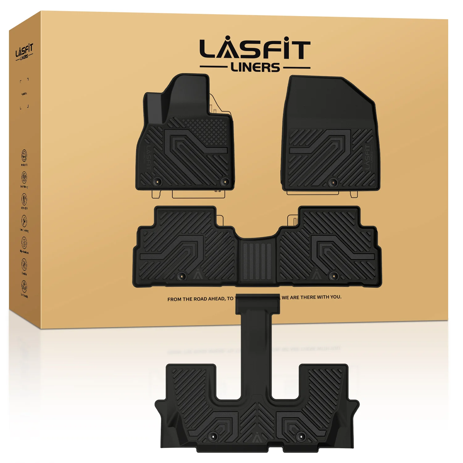 Fit for 2020-2025 Kia Telluride Floor Mats or Seatback & Cargo Mat - Image 26