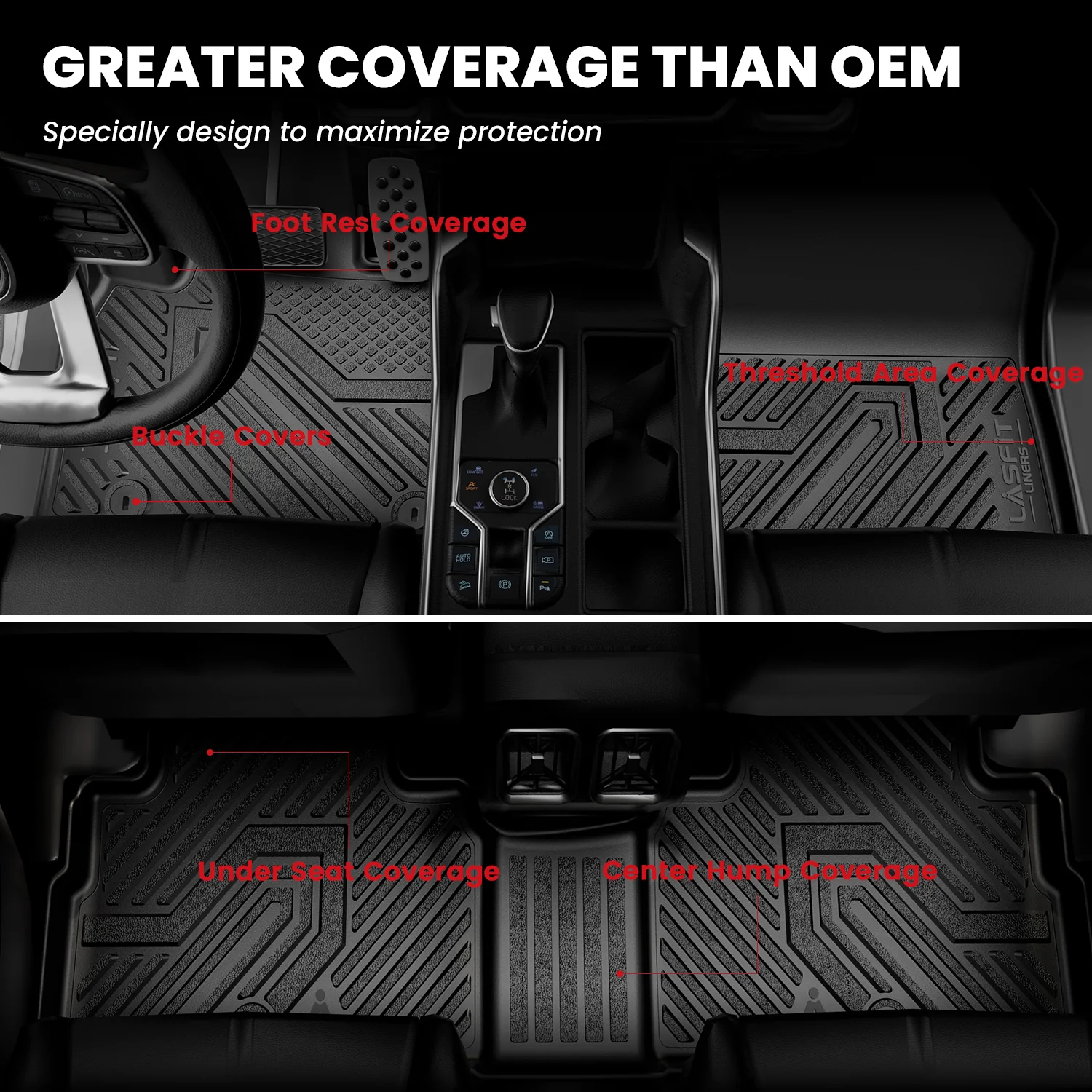 Fit for 2020-2025 Kia Telluride Floor Mats or Seatback & Cargo Mat - Image 3