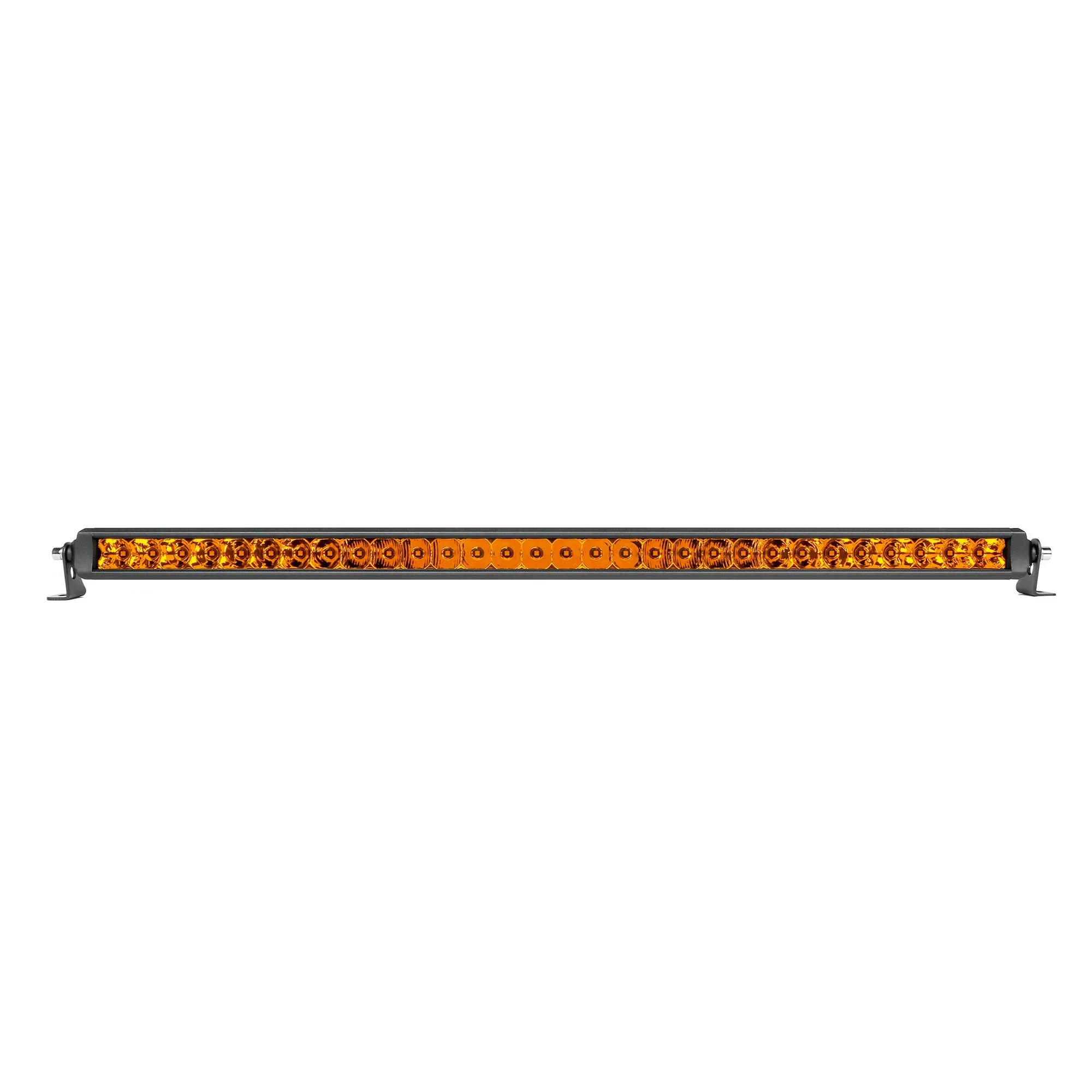 Lasfit 32" Off-Road LED Amber Light Bar With Slim Single Row Combo Flood Spot Design | Bumper Grille Mount - Image 3
