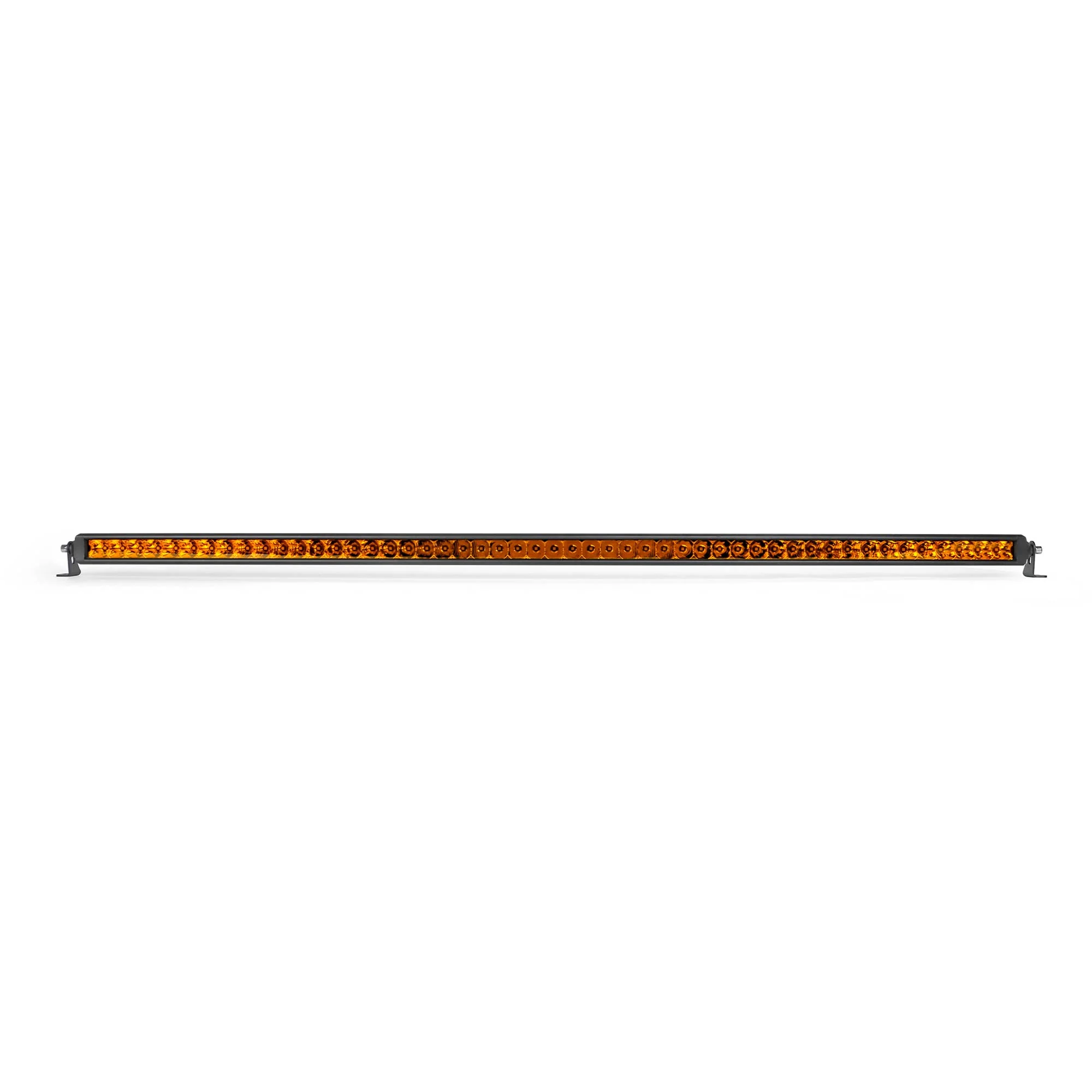 Lasfit 52" Off-Road LED Amber Light Bar With Slim Single Row Combo Flood Spot Design | Roof Rack Windshield Mount - Image 3