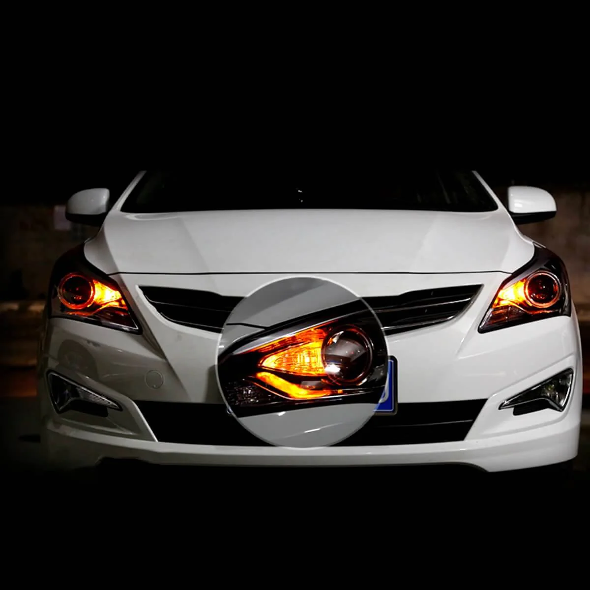 168 194 2825 T10 CANBUS Error Free LED Side Marker Lights Dome Map Bulbs | Amber, 2 Bulbs - Image 8