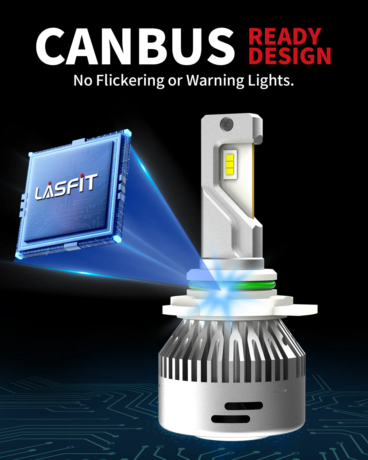 60W 9012 HIR2 LA Plus Series | 6,000LM 6000K LED Bulbs - Image 6
