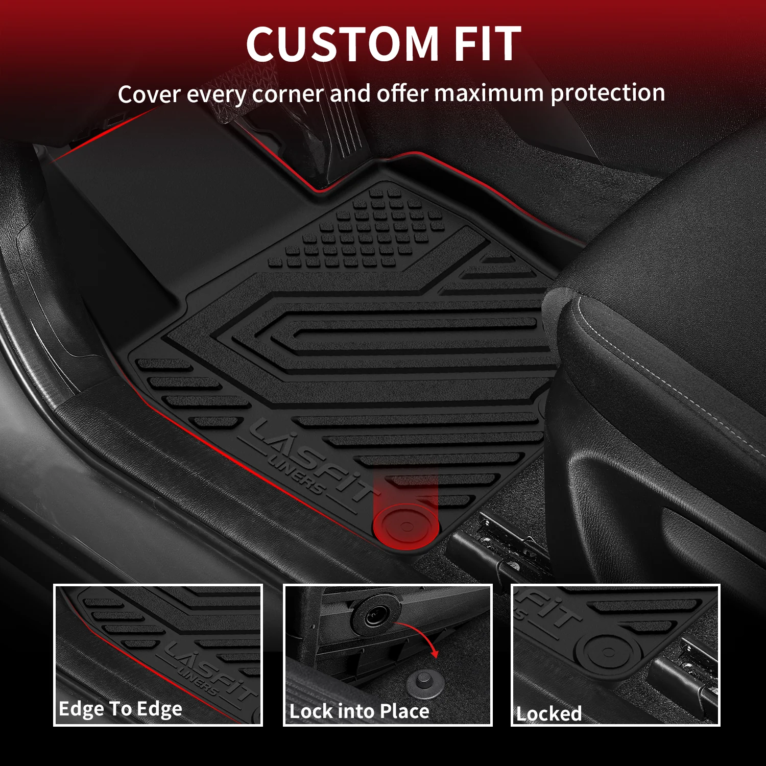 Fit for 2017-2025 Mazda CX-5 All-weather Floor Mats or Seatback Mat or Cargo Mat - Image 3