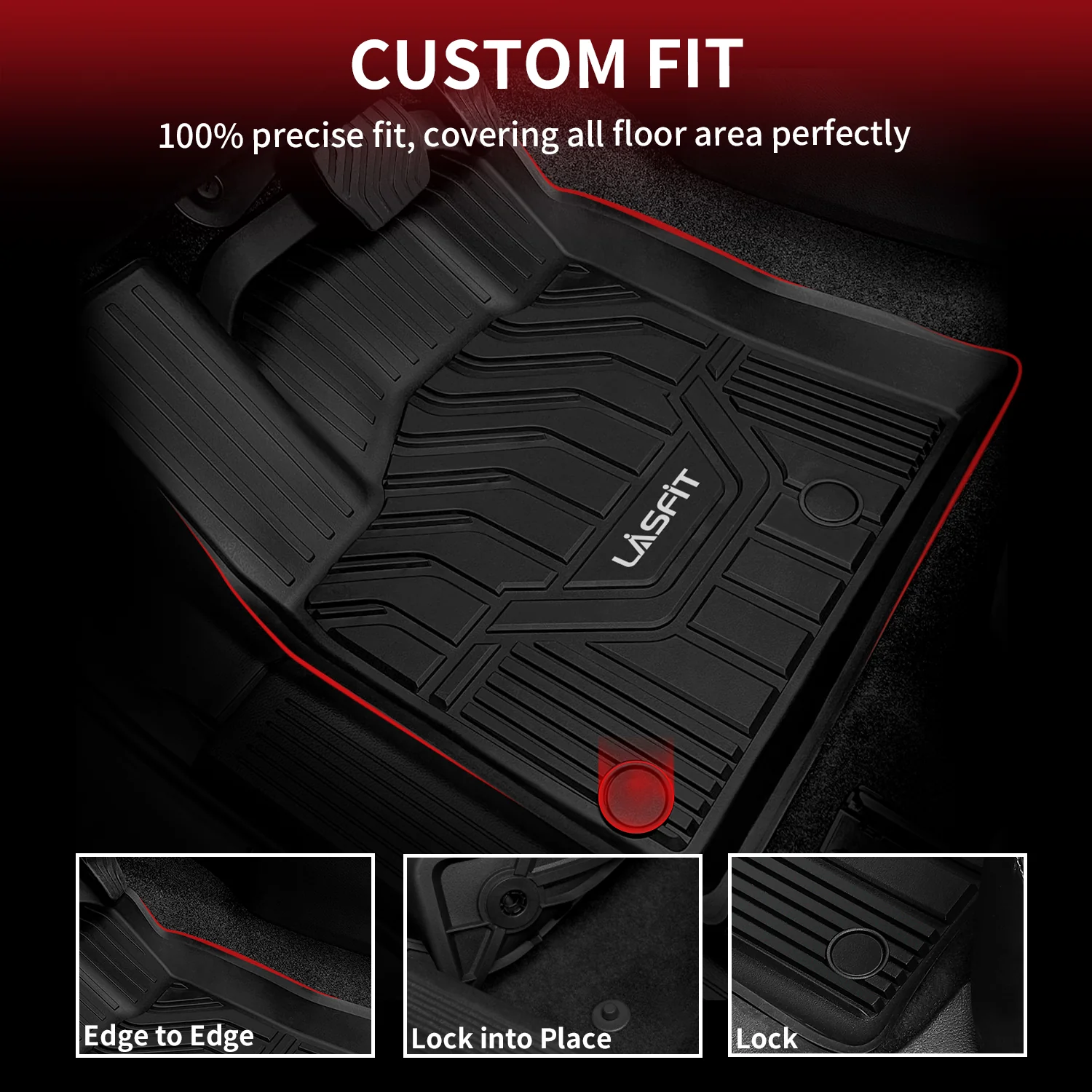 Fit for 2021-2026 Nissan Rogue TPE Material Floor Mats or Cargo Mat, Not for Sport or 2026 Rogue PHEV - Image 15