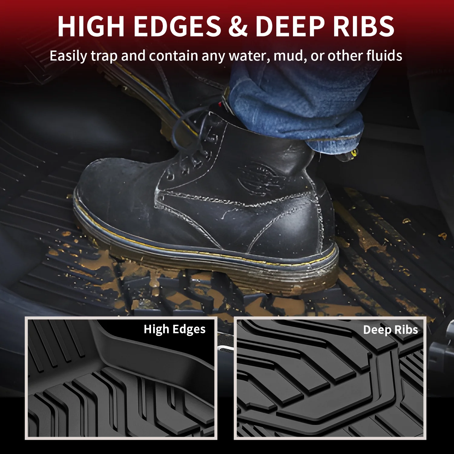 Fit for 2021-2026 Nissan Rogue TPE Material Floor Mats or Cargo Mat, Not for Sport or 2026 Rogue PHEV - Image 23