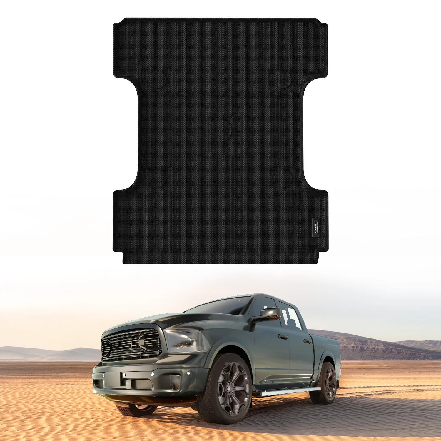 Fit for 2019-2024 Ram 1500 Classic Heavy Duty Truck Bed Mat or Tailgate Mat - Image 10