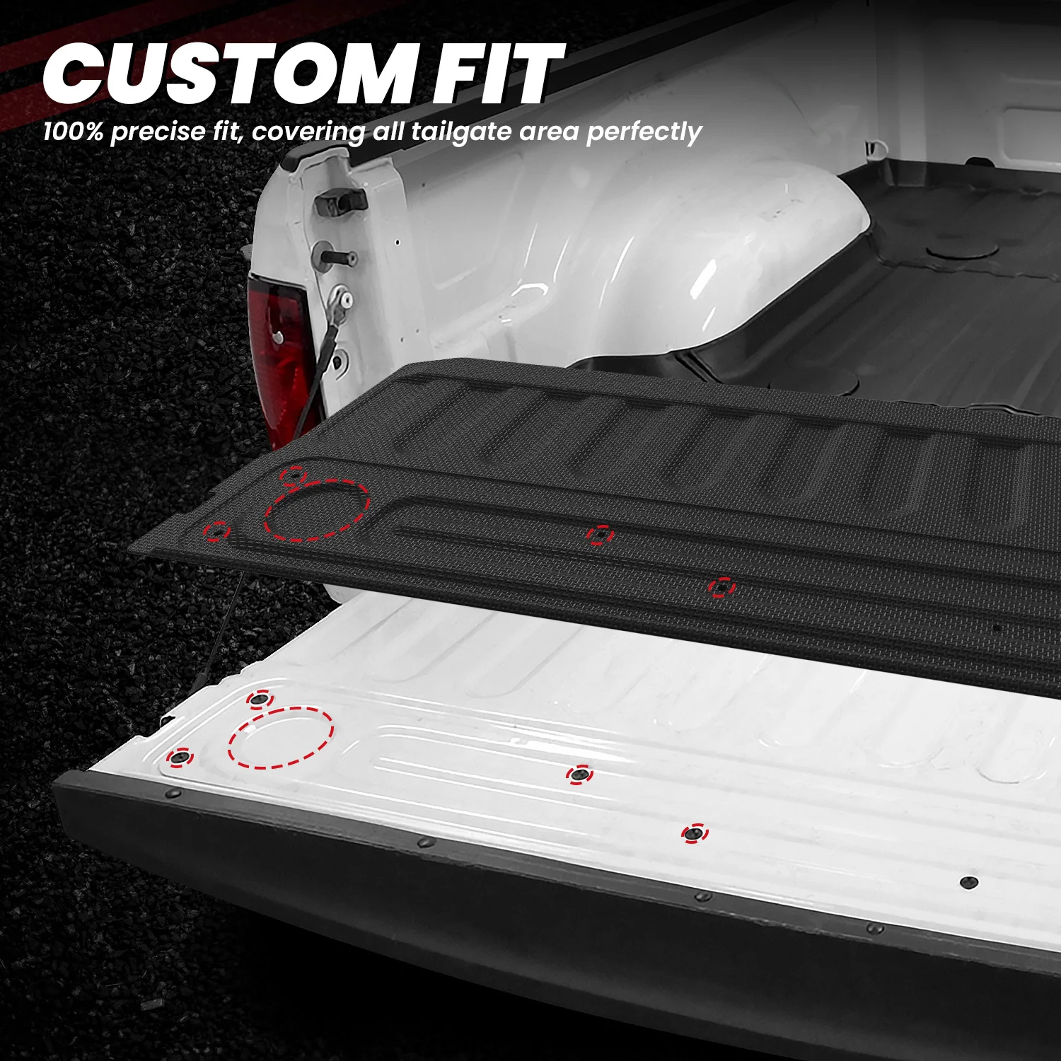 Fit for 2006-2026 Ram 2500 3500 Heavy Duty Bed Mat or Tailgate Mat, Don't fit with Optional Rambox & Drop-in liners - Image 22