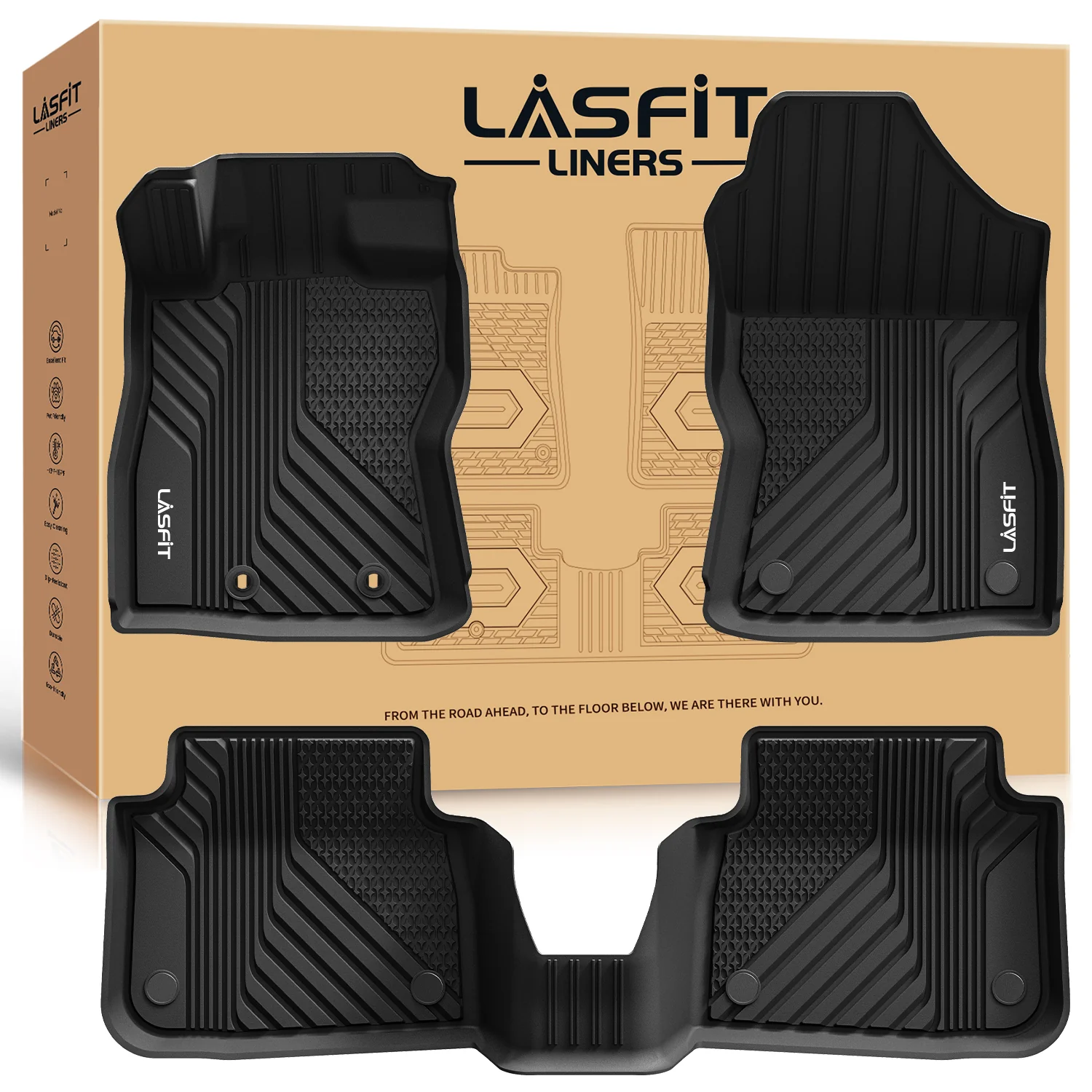 Fit for 2024-2026 Subaru Crosstrek Floor Mats or Cargo Mat, Fit Gas Only - Image 9