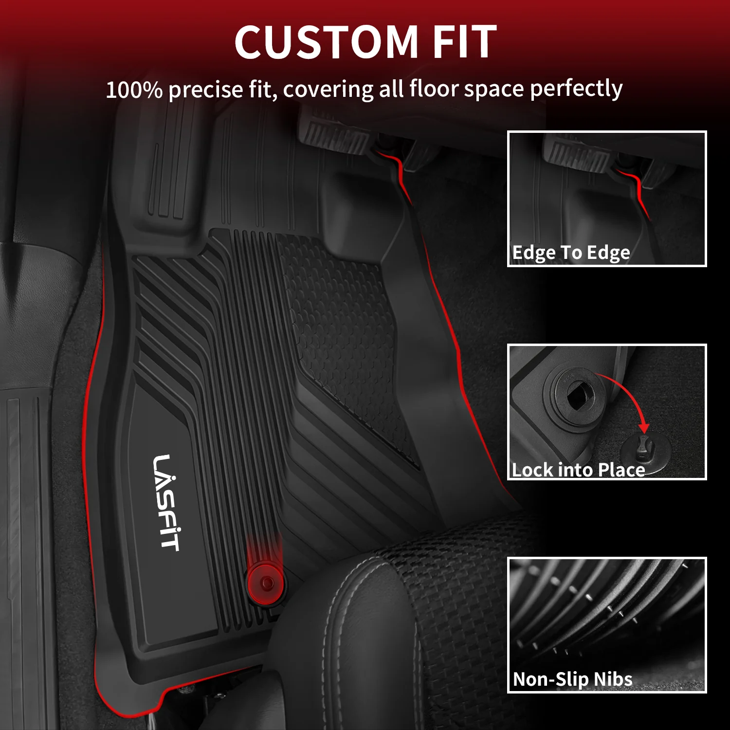 Fit for 2024-2026 Subaru Impreza Custom TPE All Weather Floor Mats or Cargo Mat - Image 11