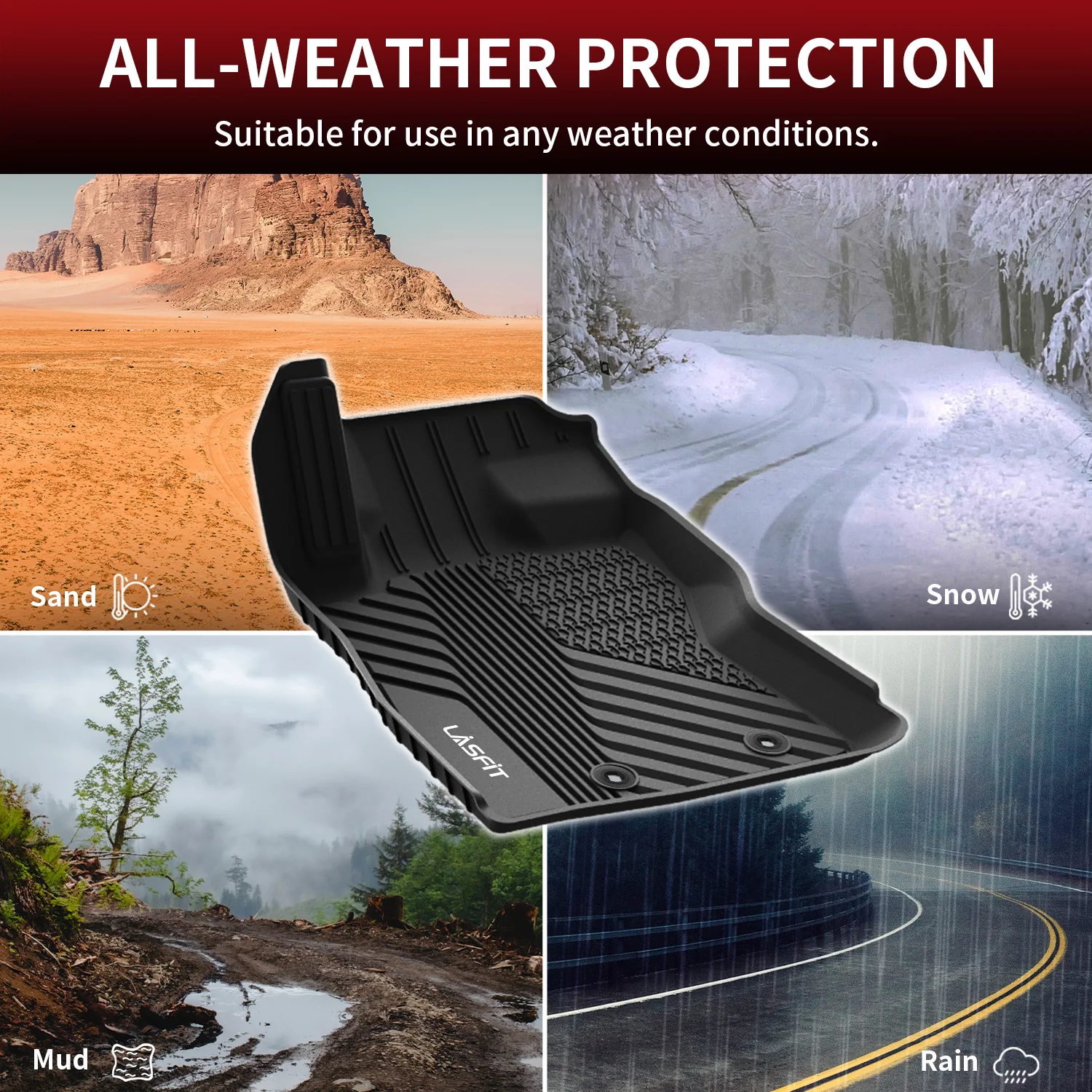 Fit for 2024-2026 Subaru Impreza Custom TPE All Weather Floor Mats or Cargo Mat - Image 15