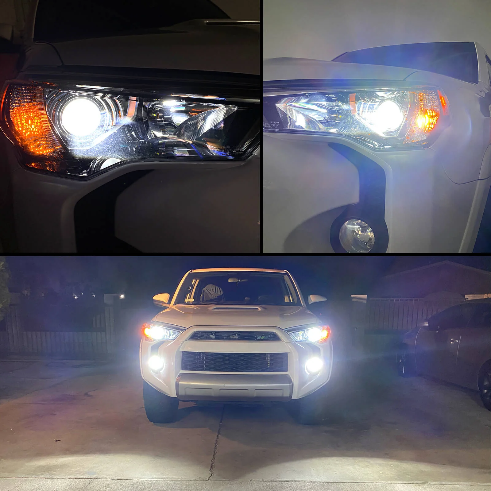 Fit for Toyota 4Runner 2014-2020 Custom H11 LED Bulbs with Dust Cover | Pro-DC Series - Image 10