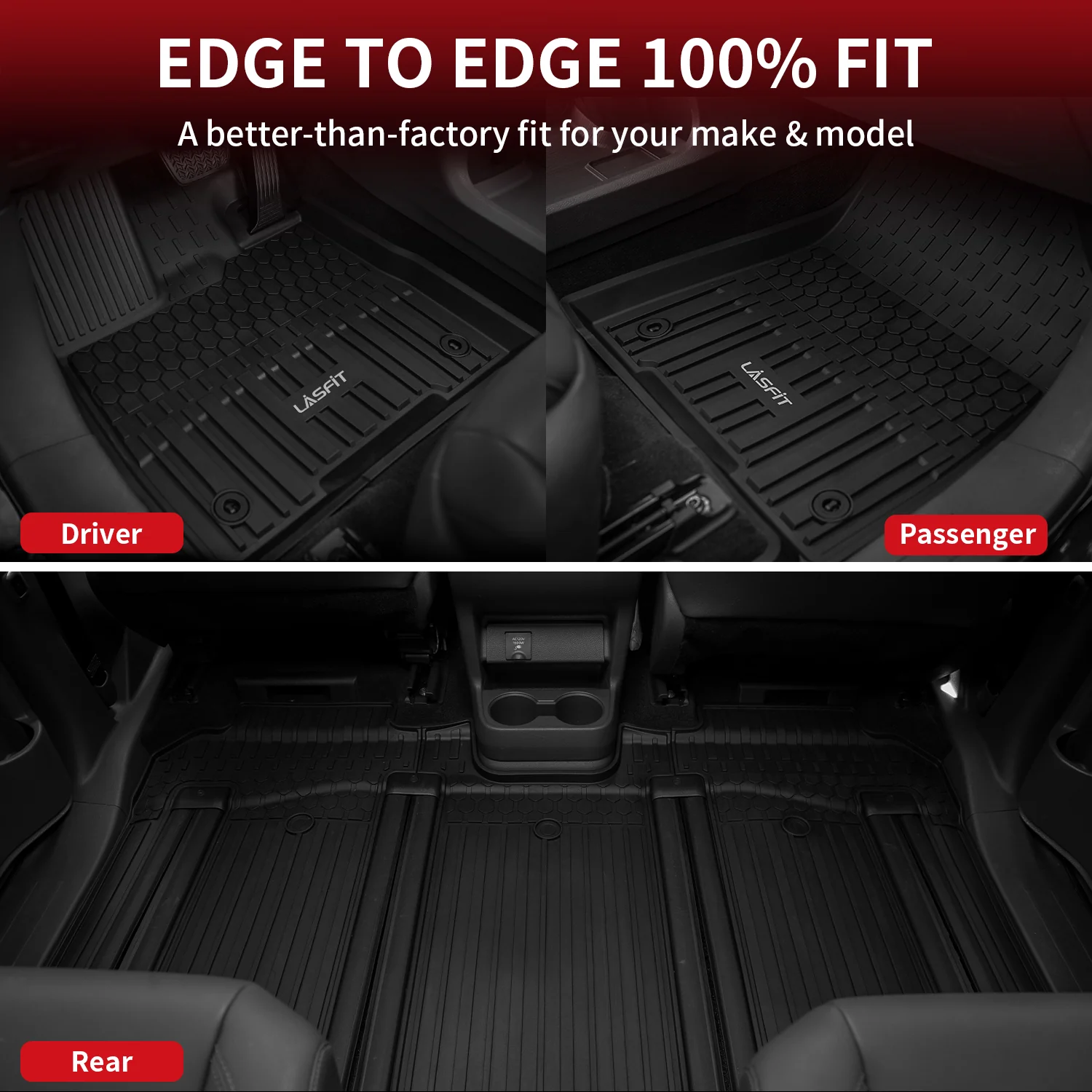 Fit for 2021-2026 Toyota Sienna Floor Mats or Cargo Mat, Don't Fit 2025 Platinum - Image 3