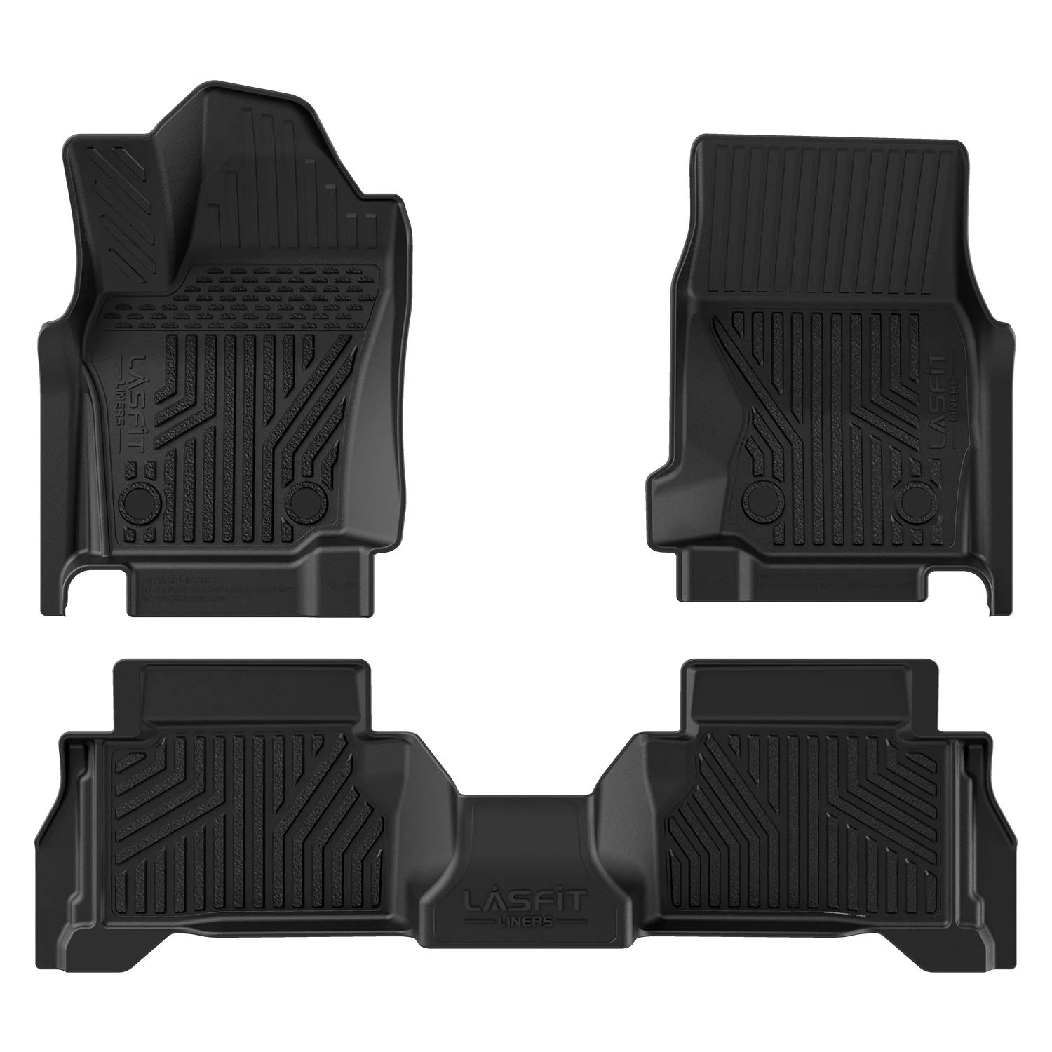 Fit for 2024-2026 Toyota Tacoma All-Weather Floor Mats, Fit Double Cab Only - Image 22