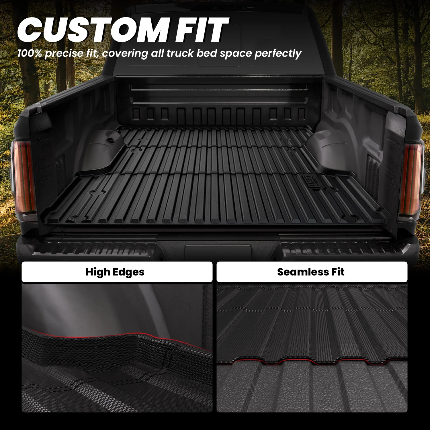 Fit for 2022-2026 Toyota Tundra Heavy Duty Custom Bed Mat or Tailgate Mat - Image 30