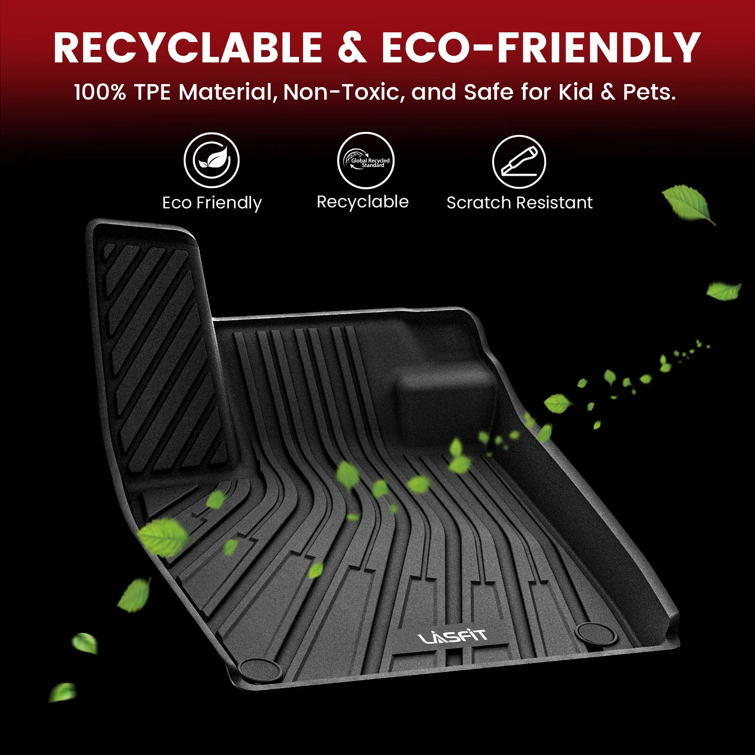 Fit for 2021-2026 Volkswagen ID.4 All Weather Floor Mats or Rear Cargo Mat - Image 7
