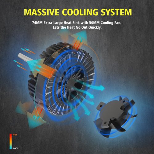 100wledbulbcoolingsystem