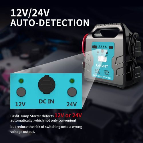 12V 24V Auto Detection Jump Starter